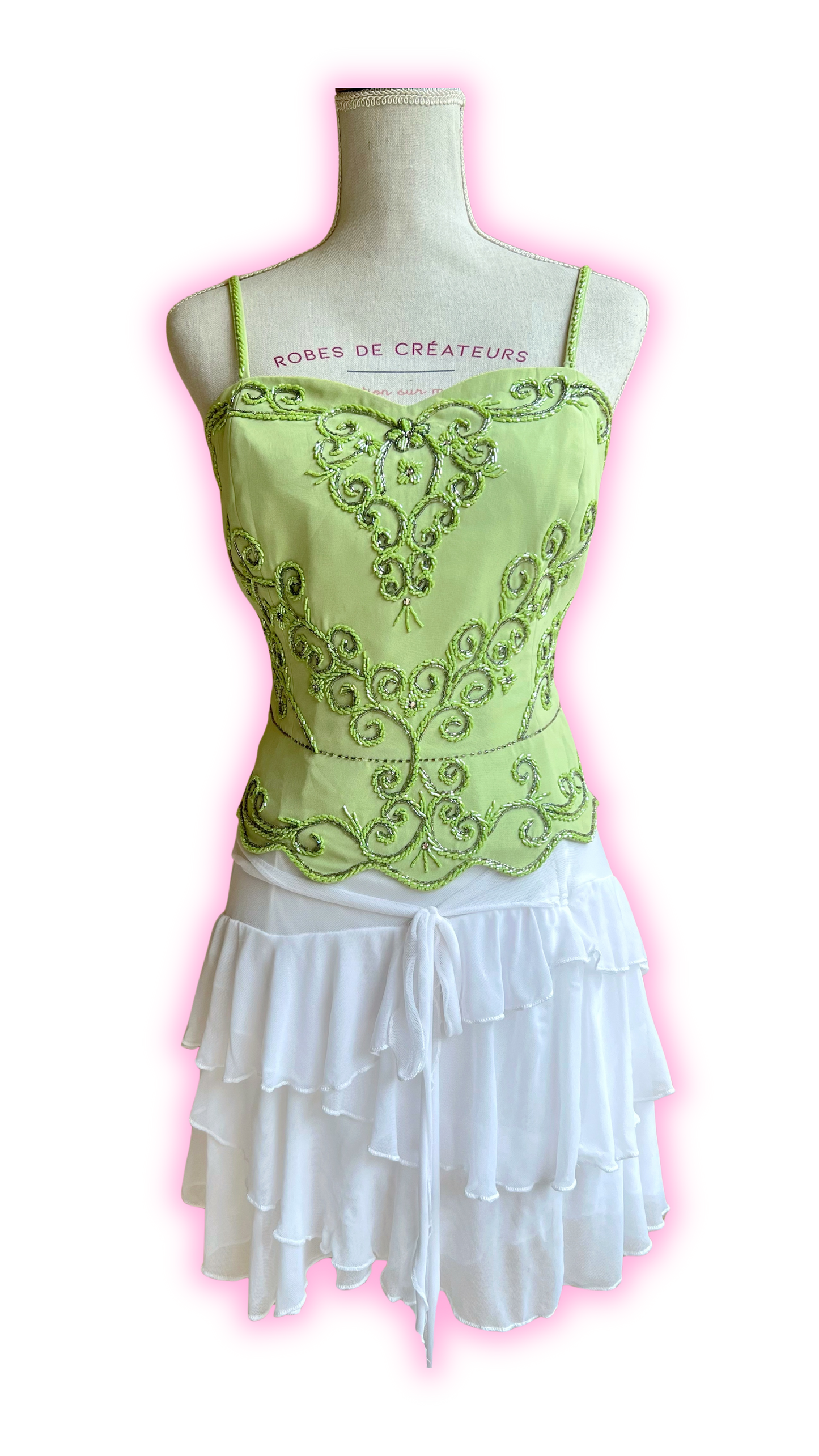 Lime Blossom Fairy Top