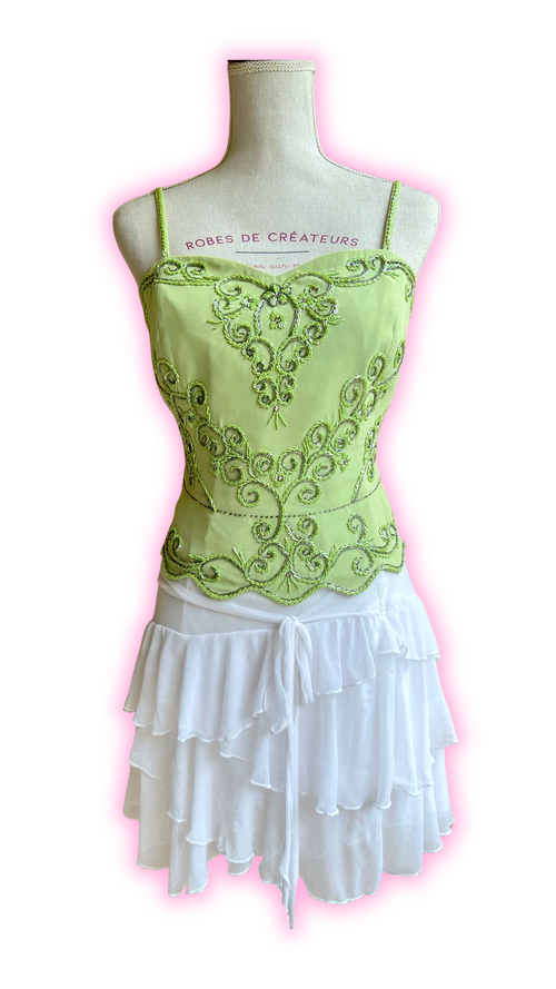 Lime Blossom Fairy Top