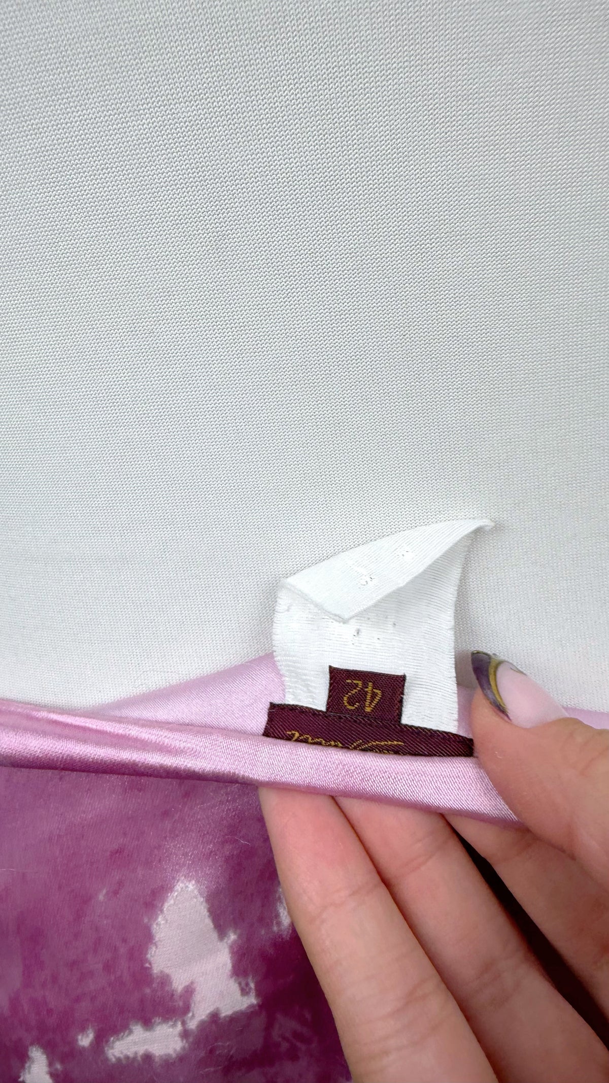 The Pink Ophelia Italian Silk Skirt