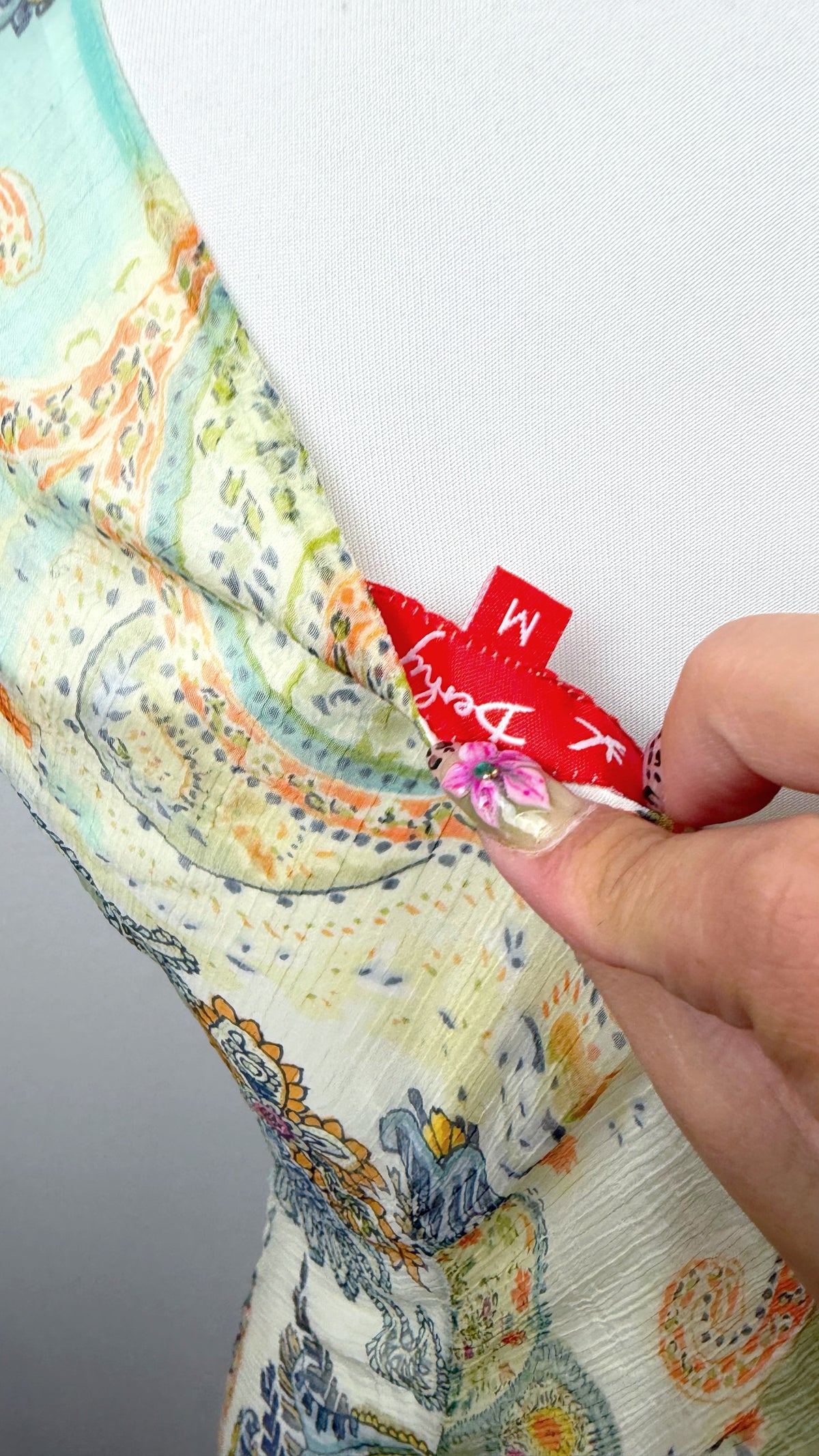 Derhy Azure Daydream Paisley