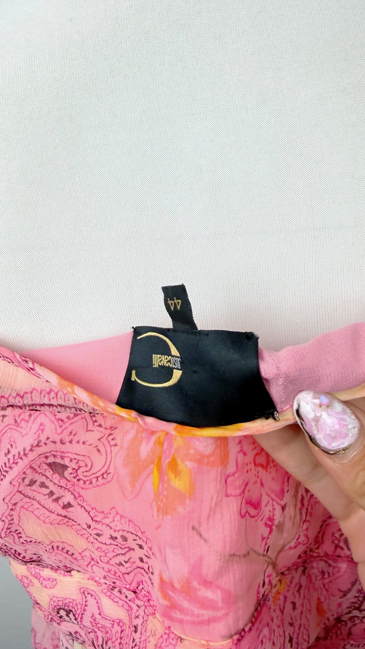 Cavalli Pink Paisley Fairy Top