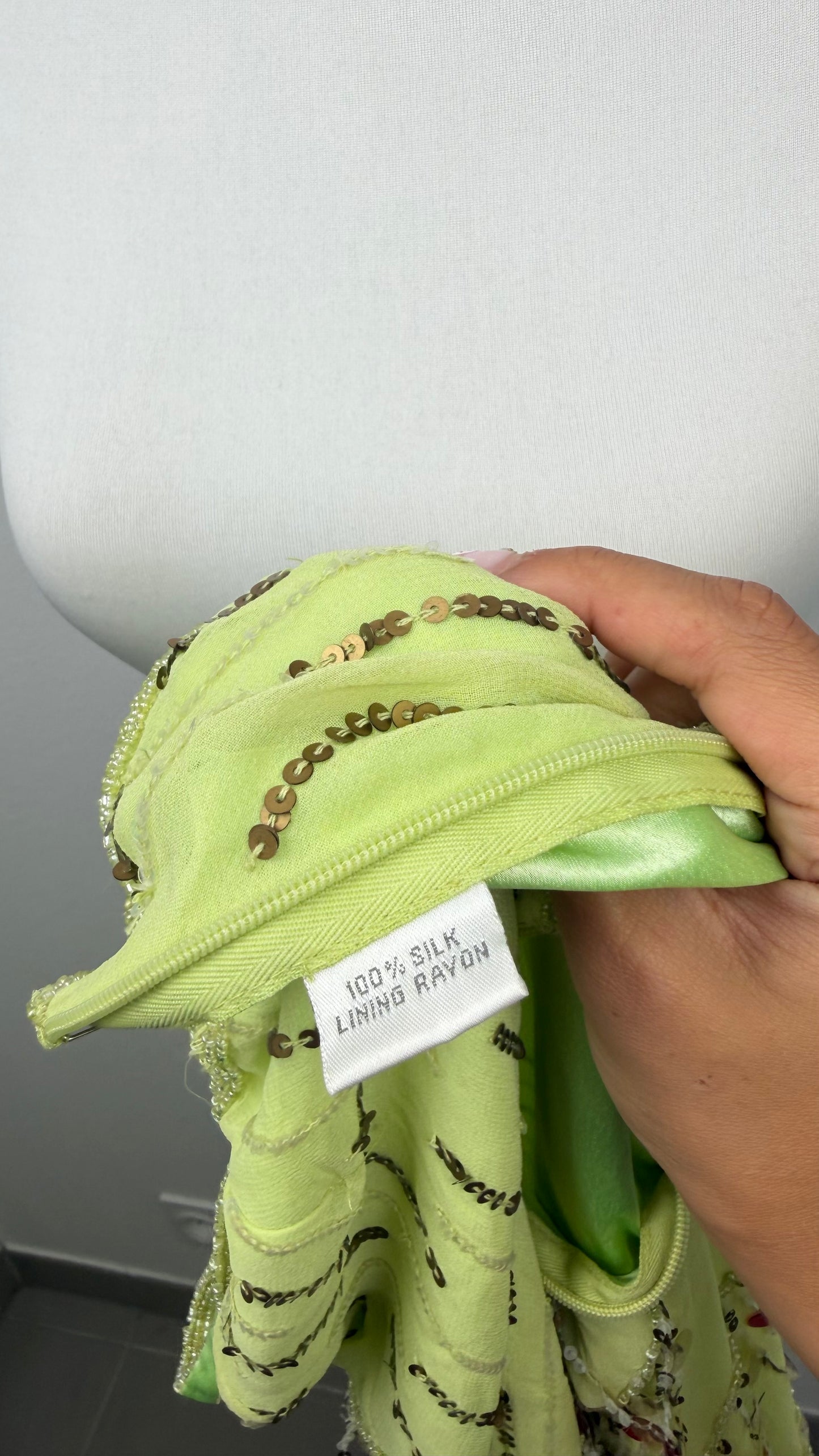 Aftershock Enchanted Lime Silk