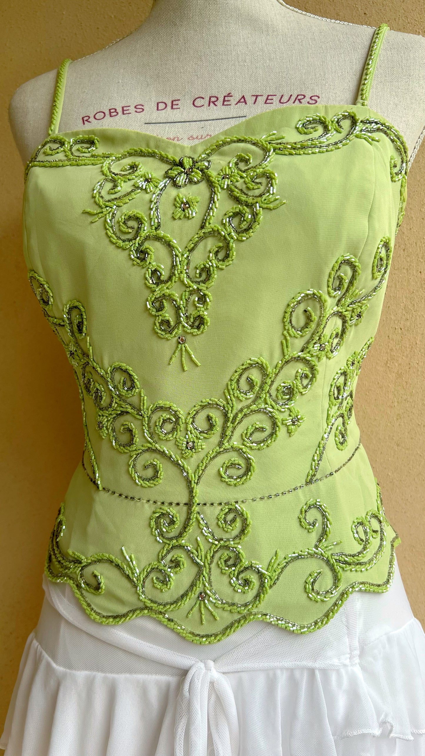 Lime Blossom Fairy Top