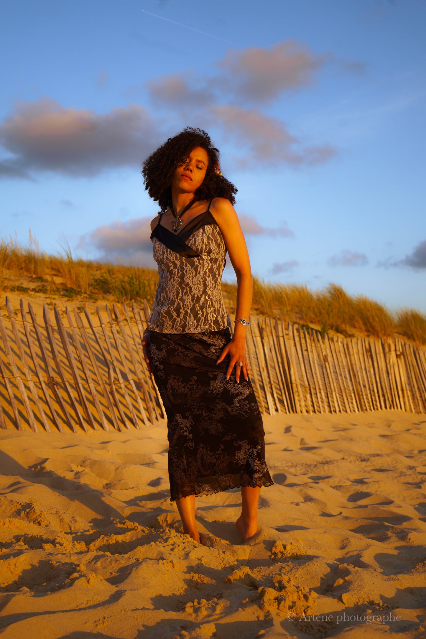 Nocturnal Lace Top