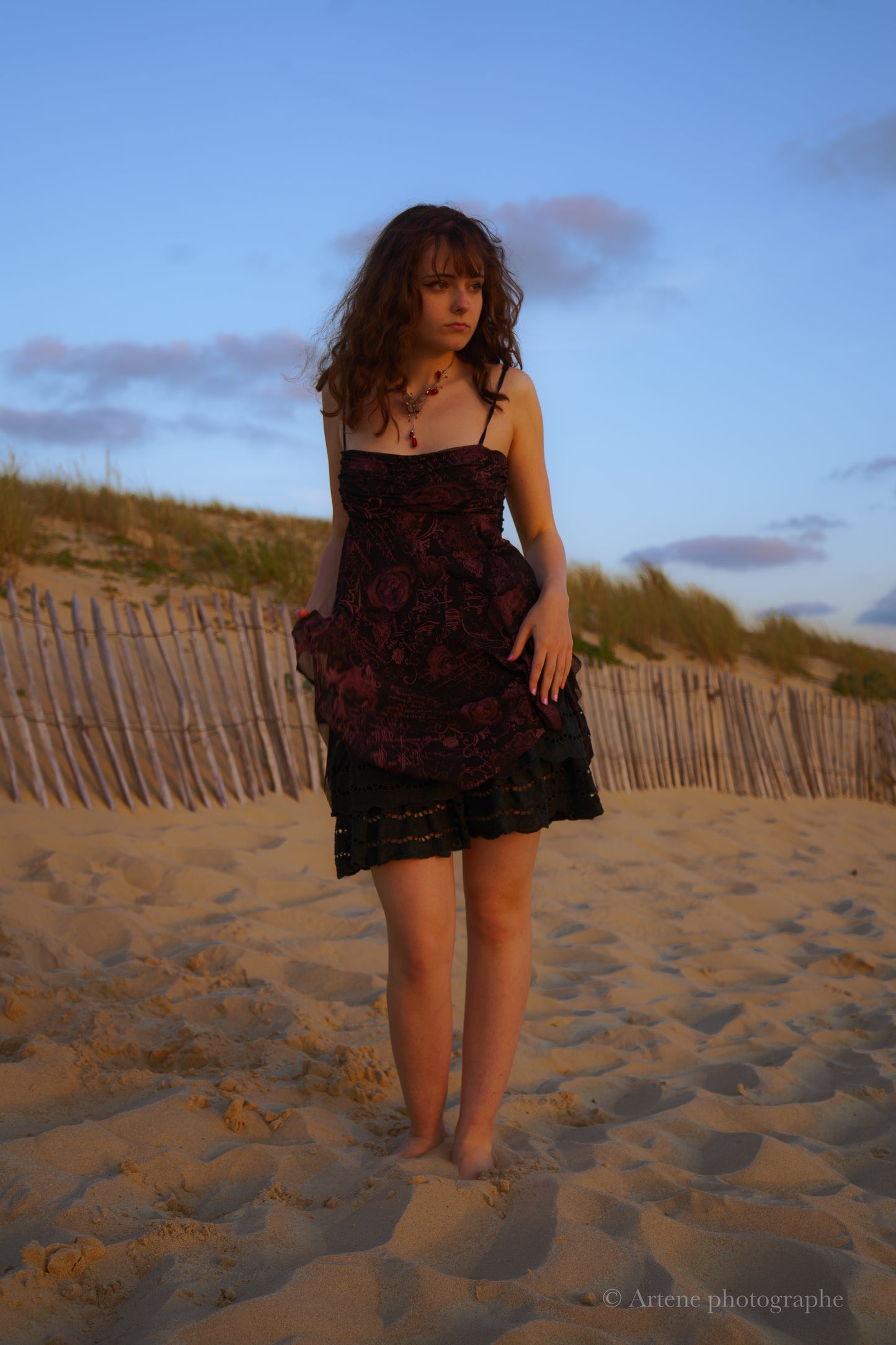 Blood Rose Whisper Top