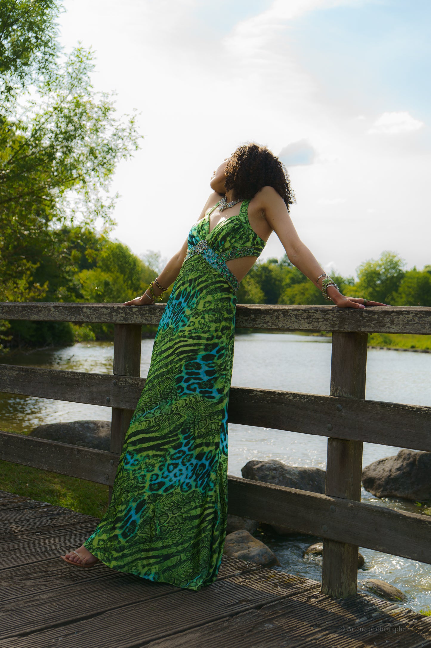 "Amaiya" Cheetah Dress