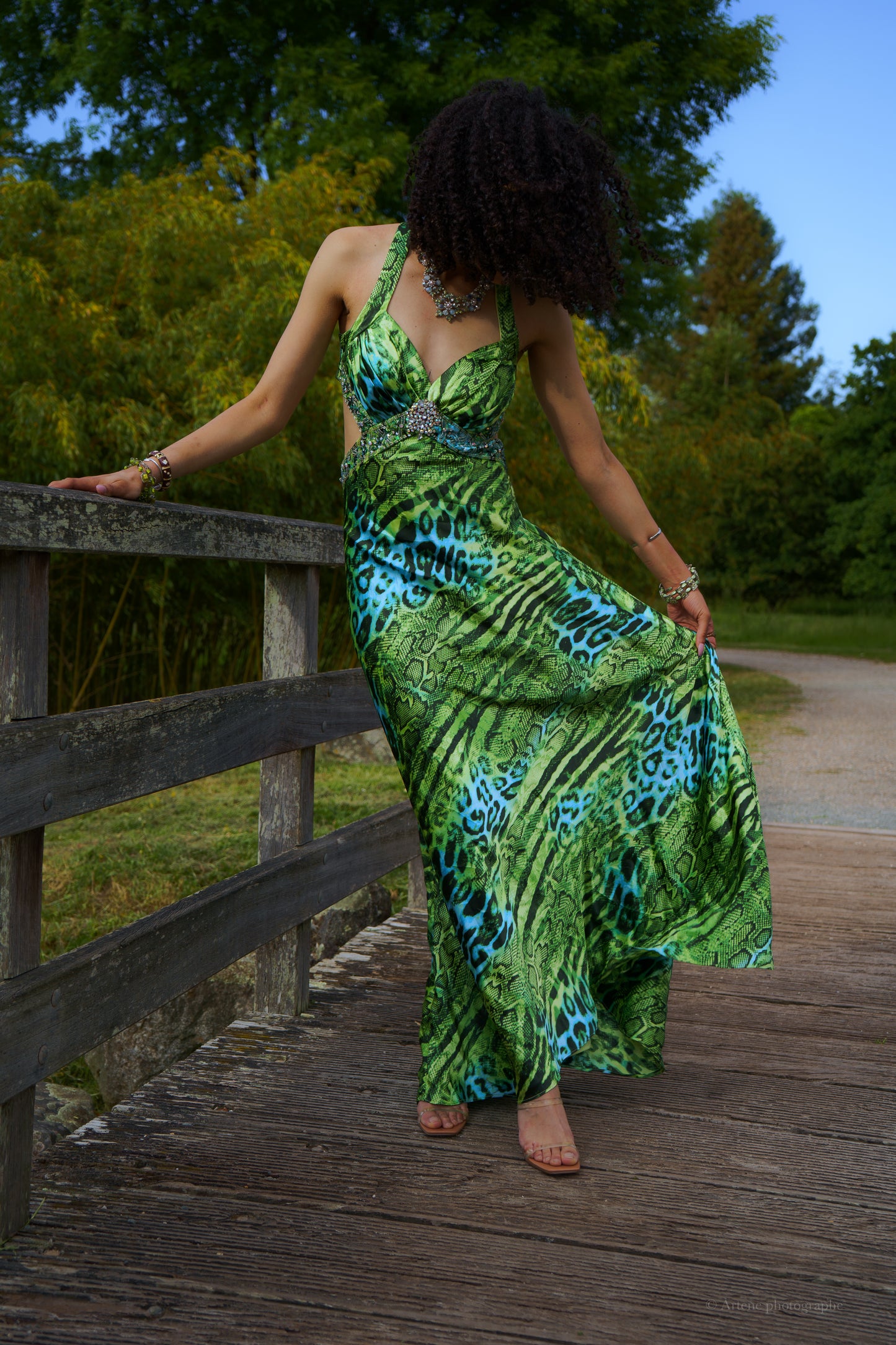"Amaiya" Cheetah Dress