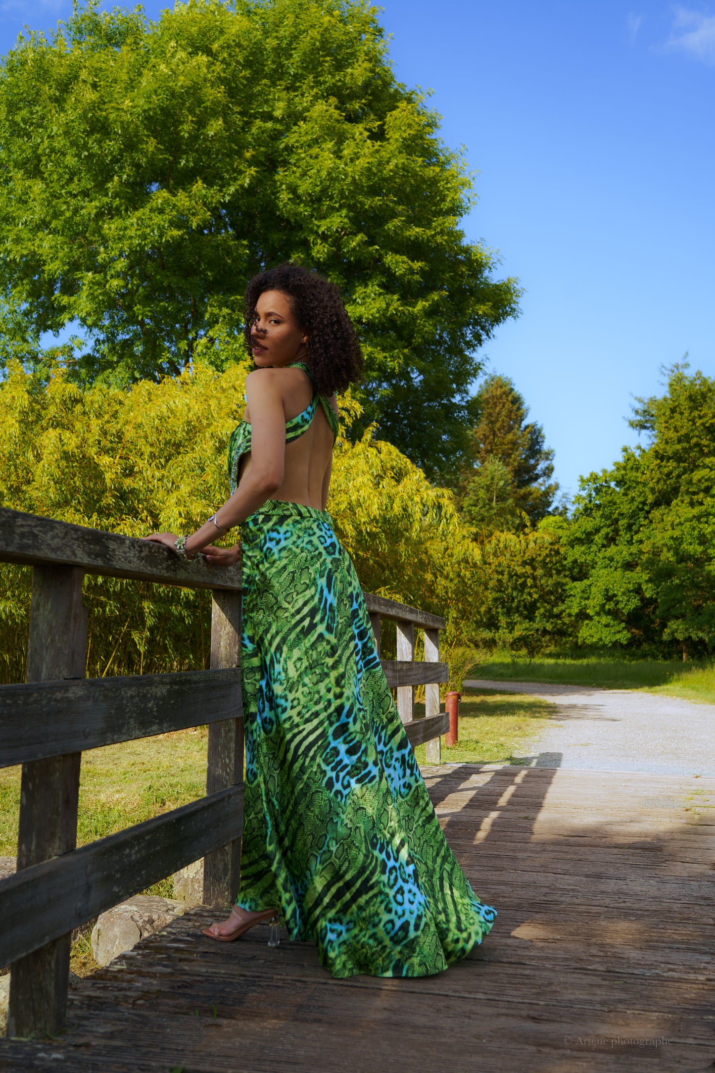 "Amaiya" Cheetah Dress