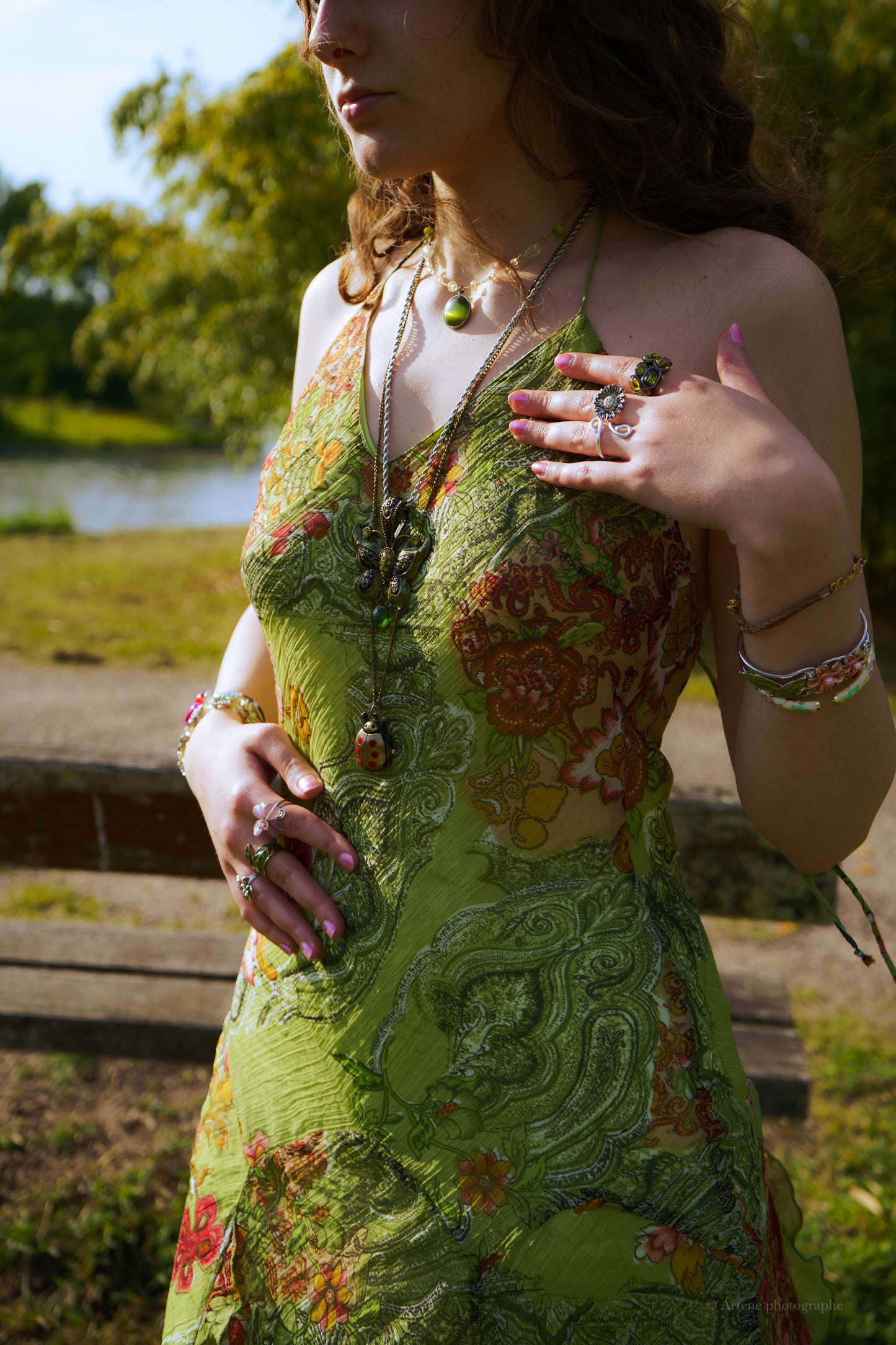 "Alma" Long Fairy Dress