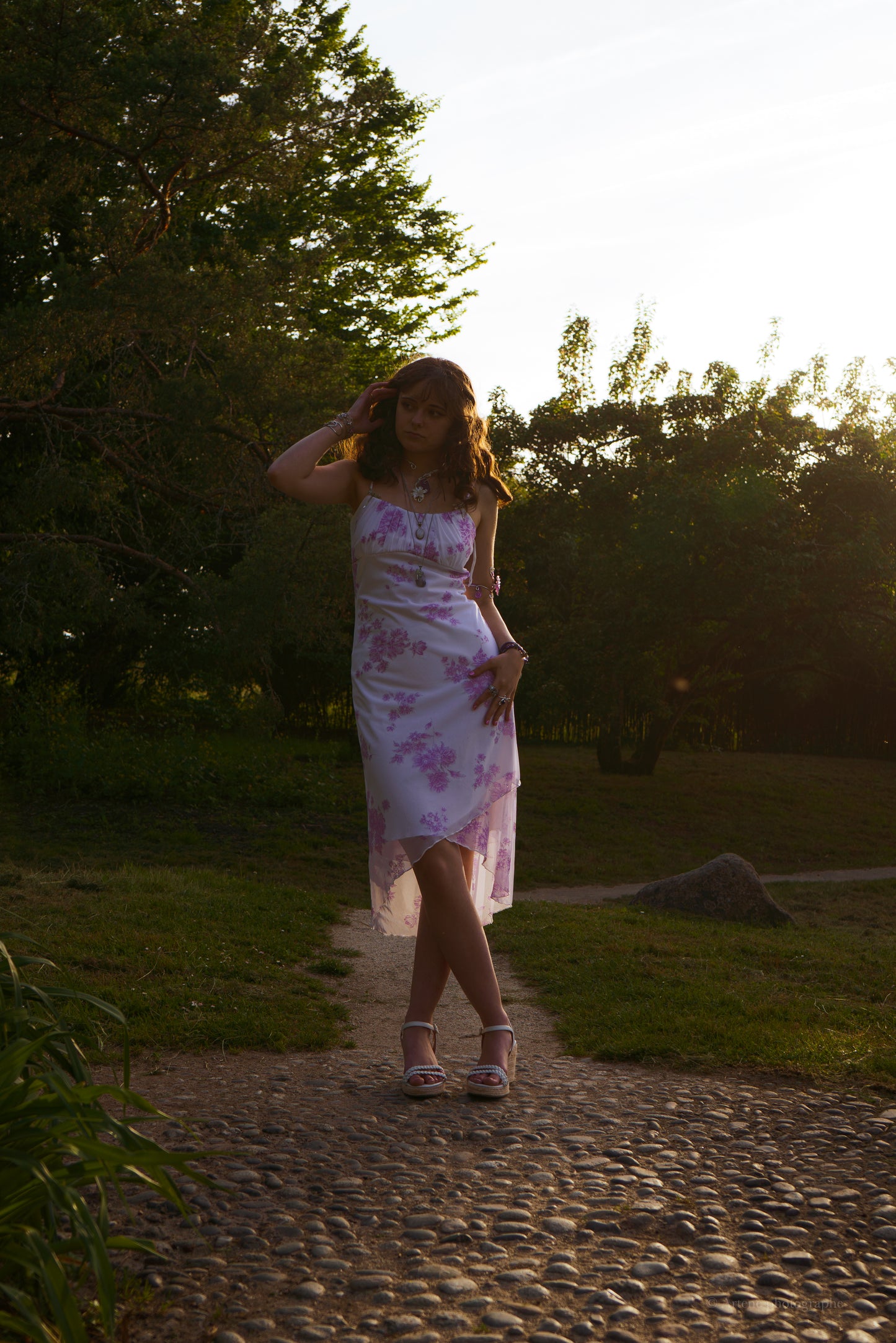 "Lyra" Glitter Dress