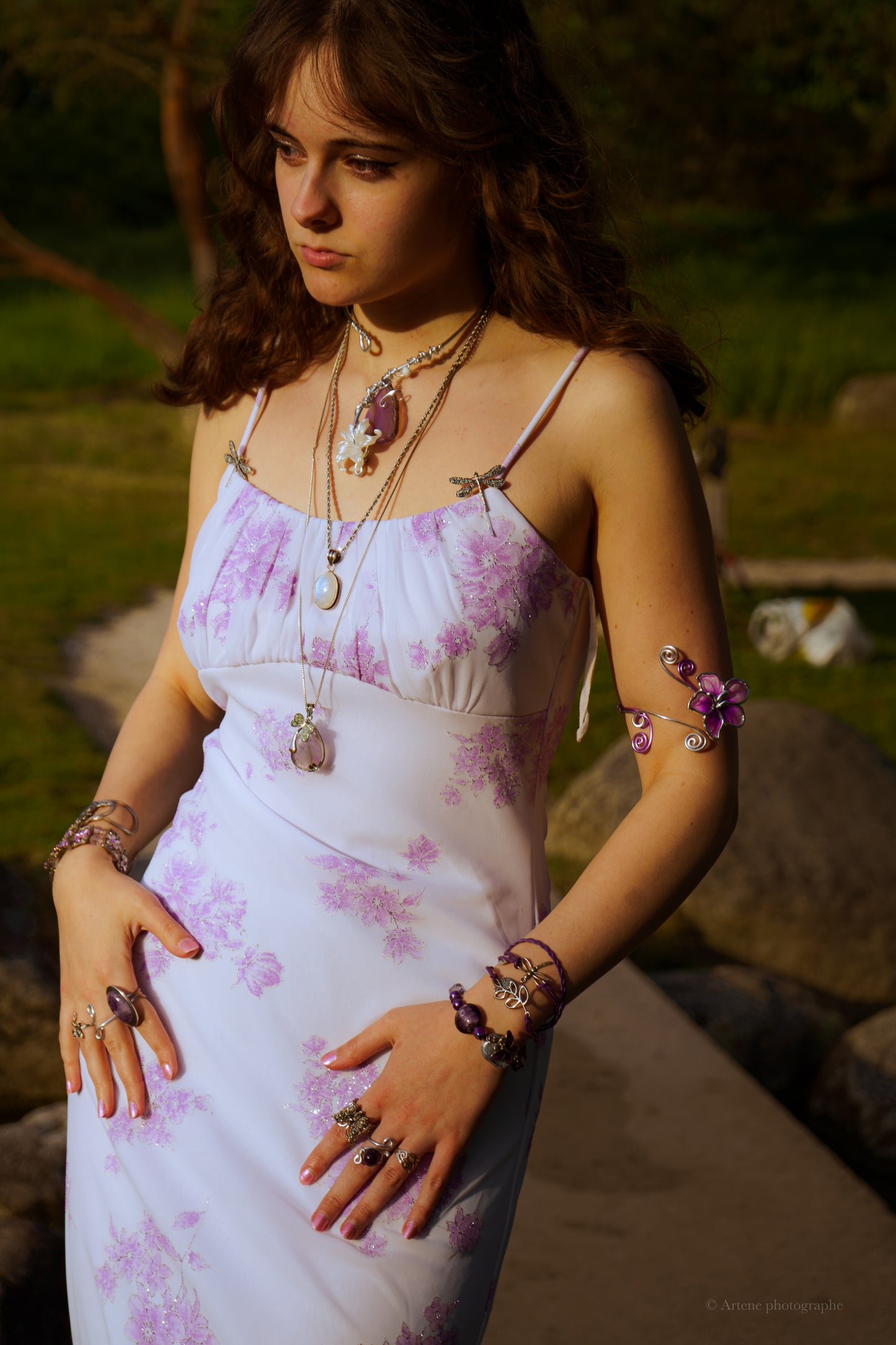 "Lyra" Glitter Dress