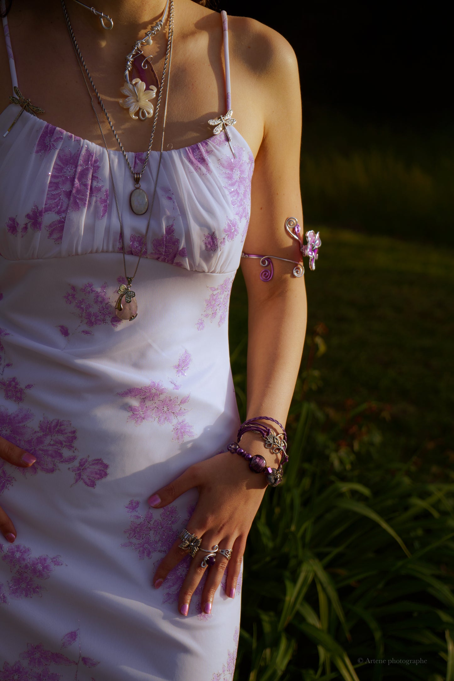 "Lyra" Glitter Dress