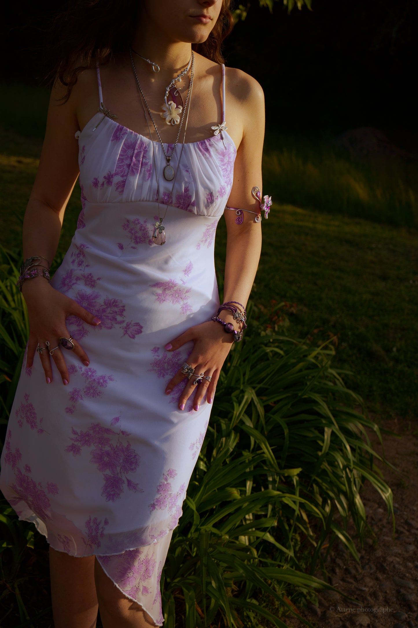 "Lyra" Glitter Dress