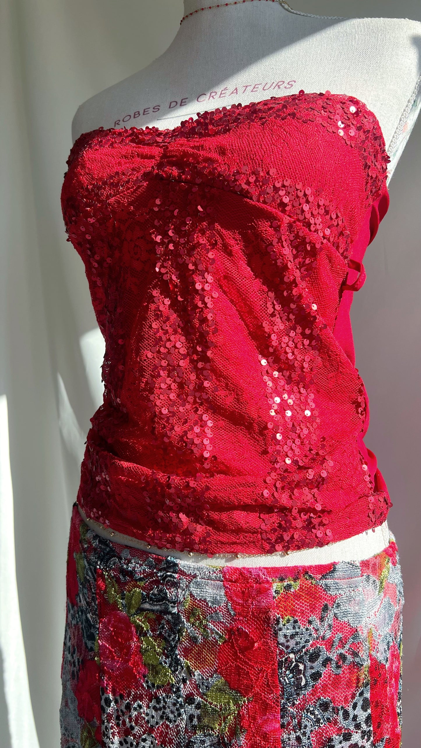 "Cherry Flame" Top
