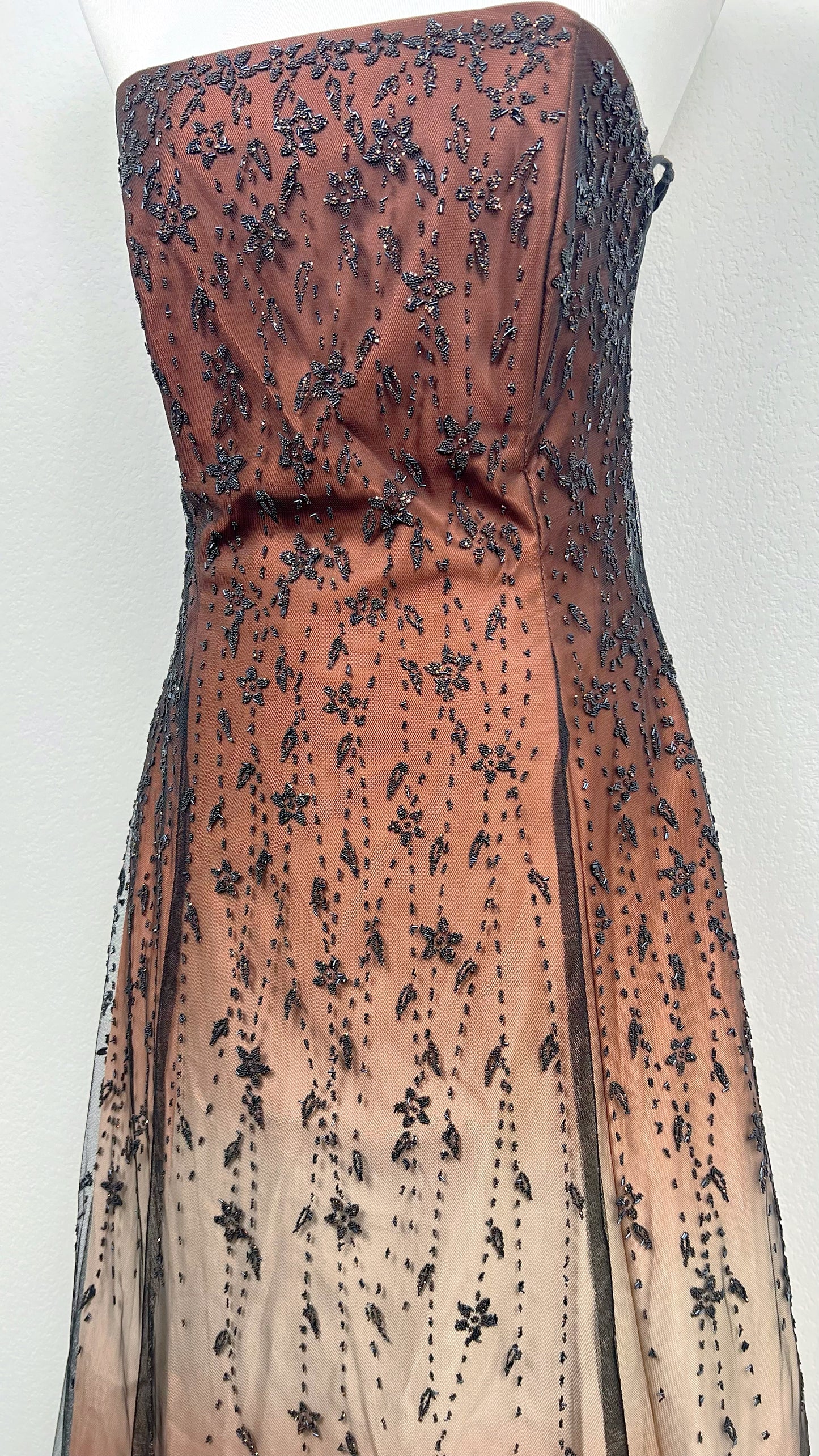 Chocolate Starlight Gown