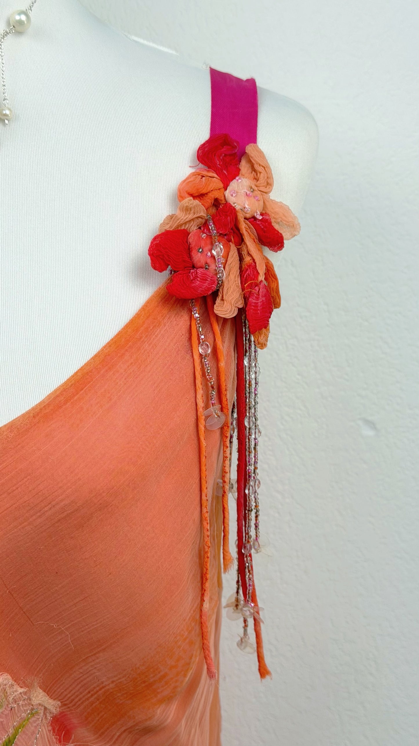 RARE Fire Lily Dress