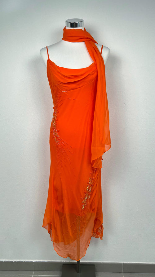 Sunset Flame Dress