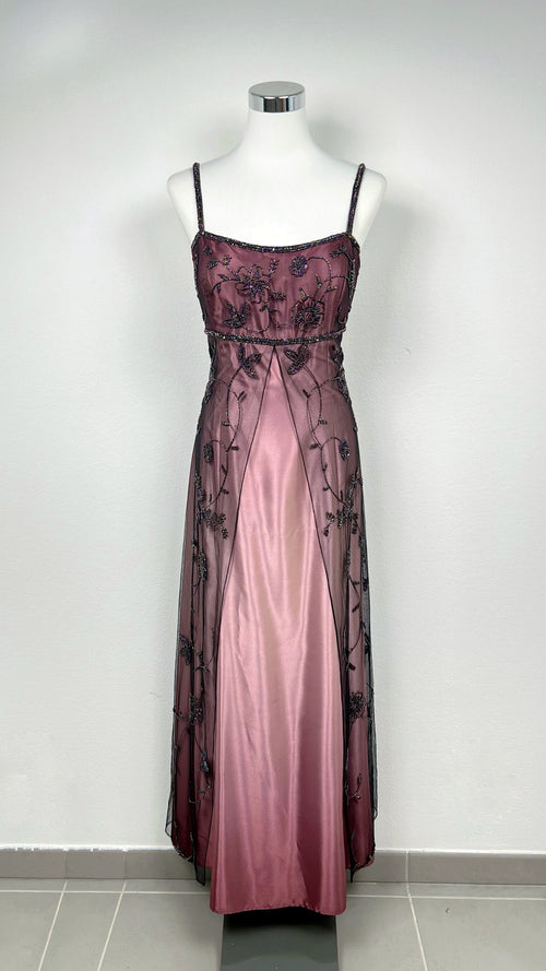 Midnight Rose Gown