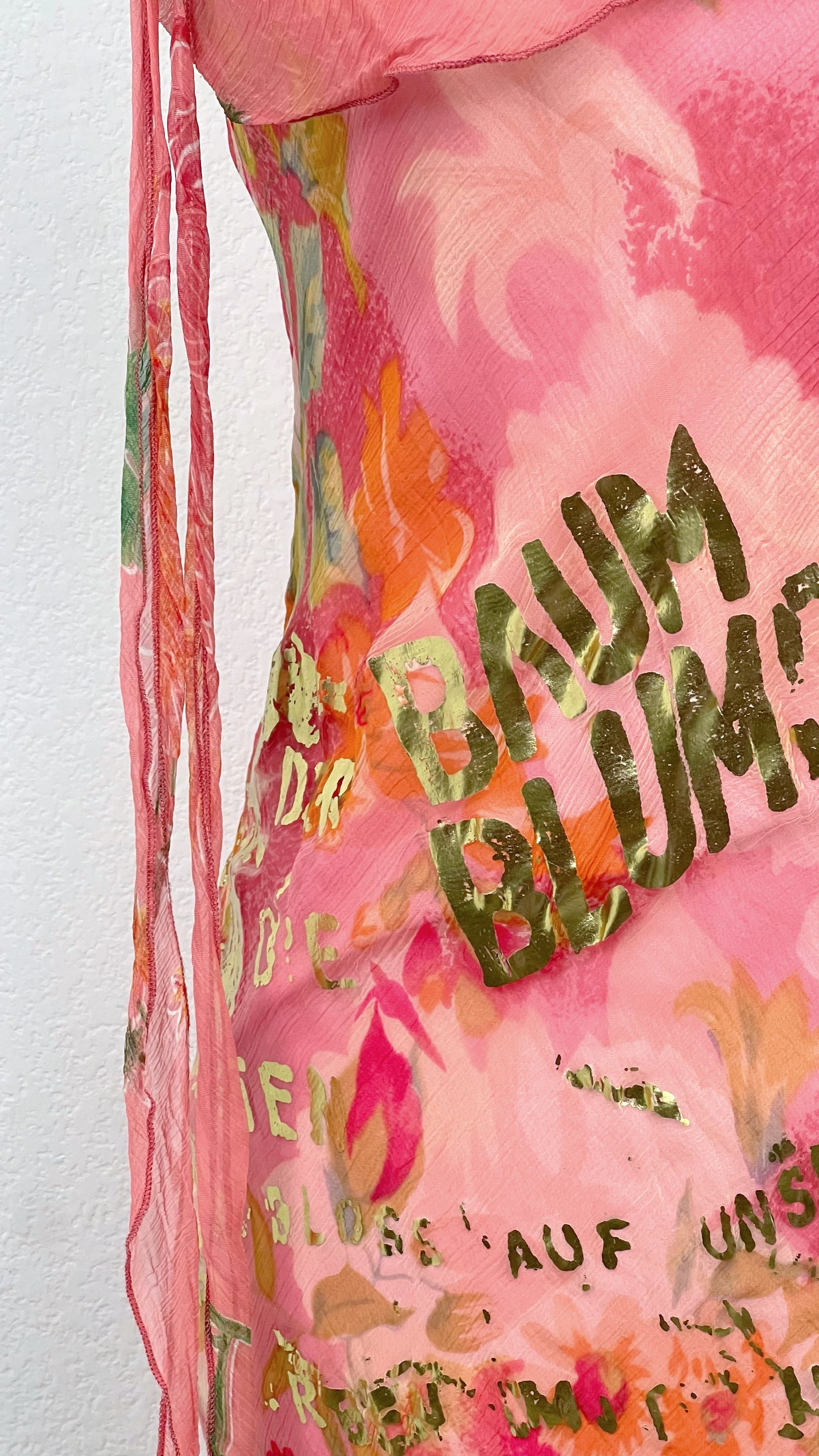 RARE Derhy Watercolor Flora Dress