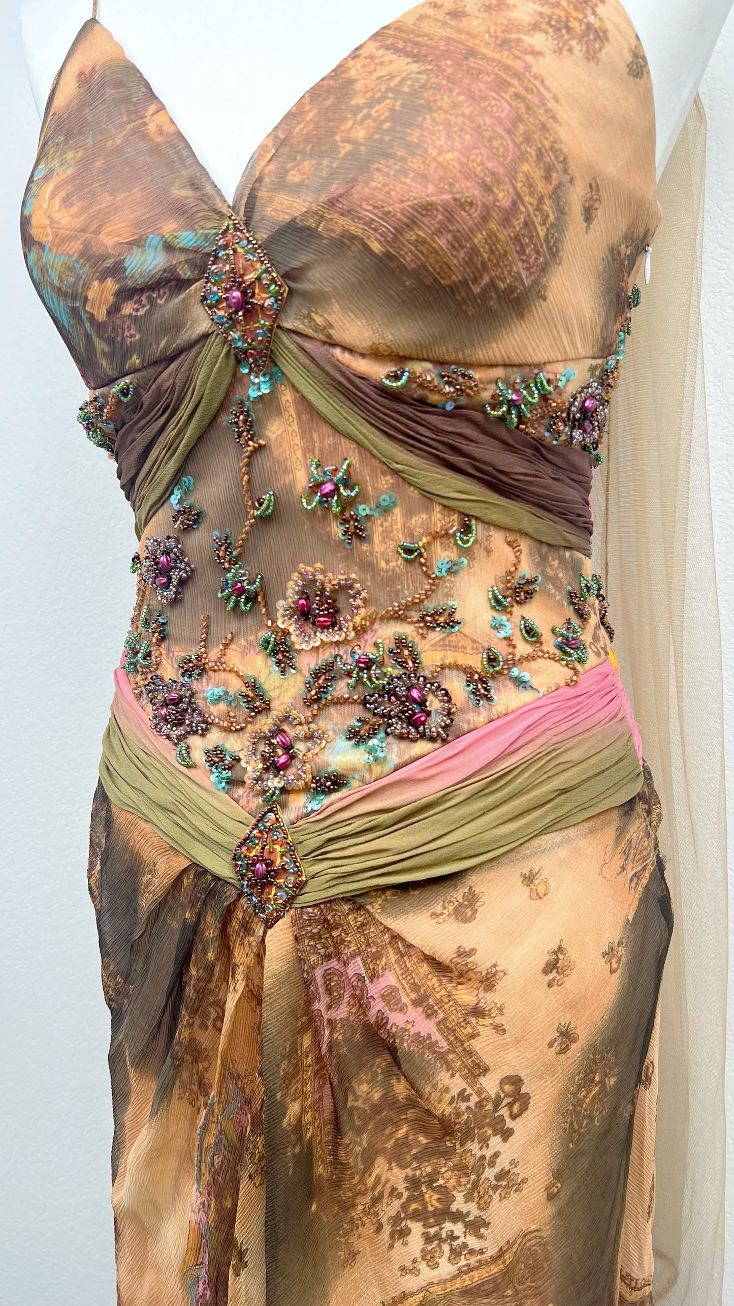 Golden Enchantress Gown