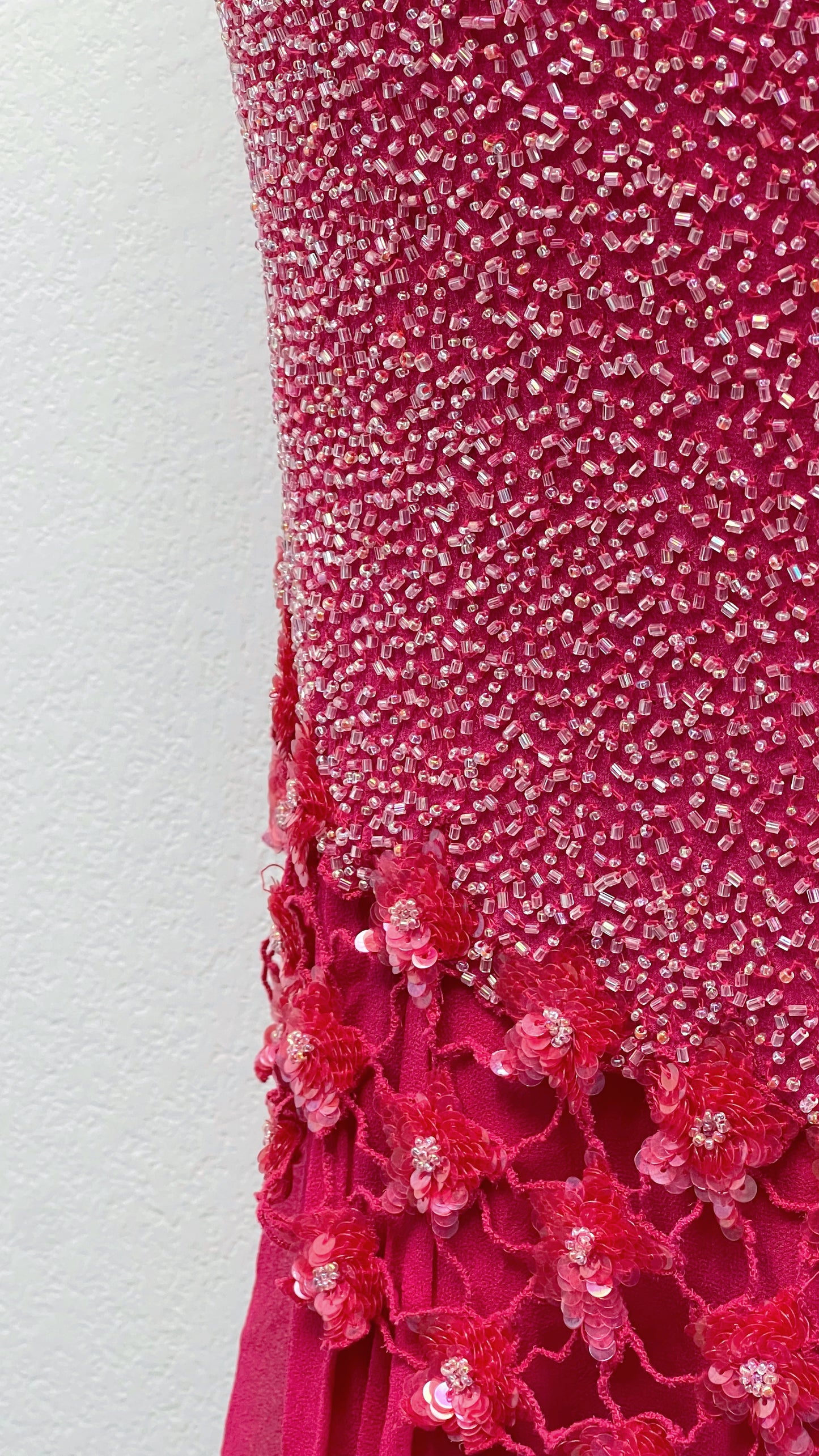 Crimson Beaded Whisper