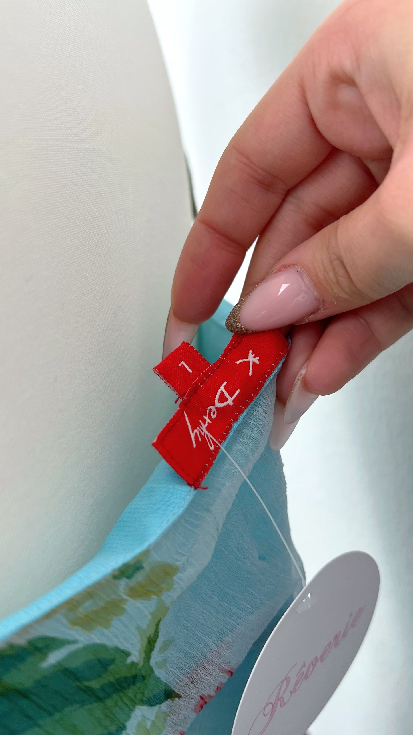 Derhy Blue Garden Dress