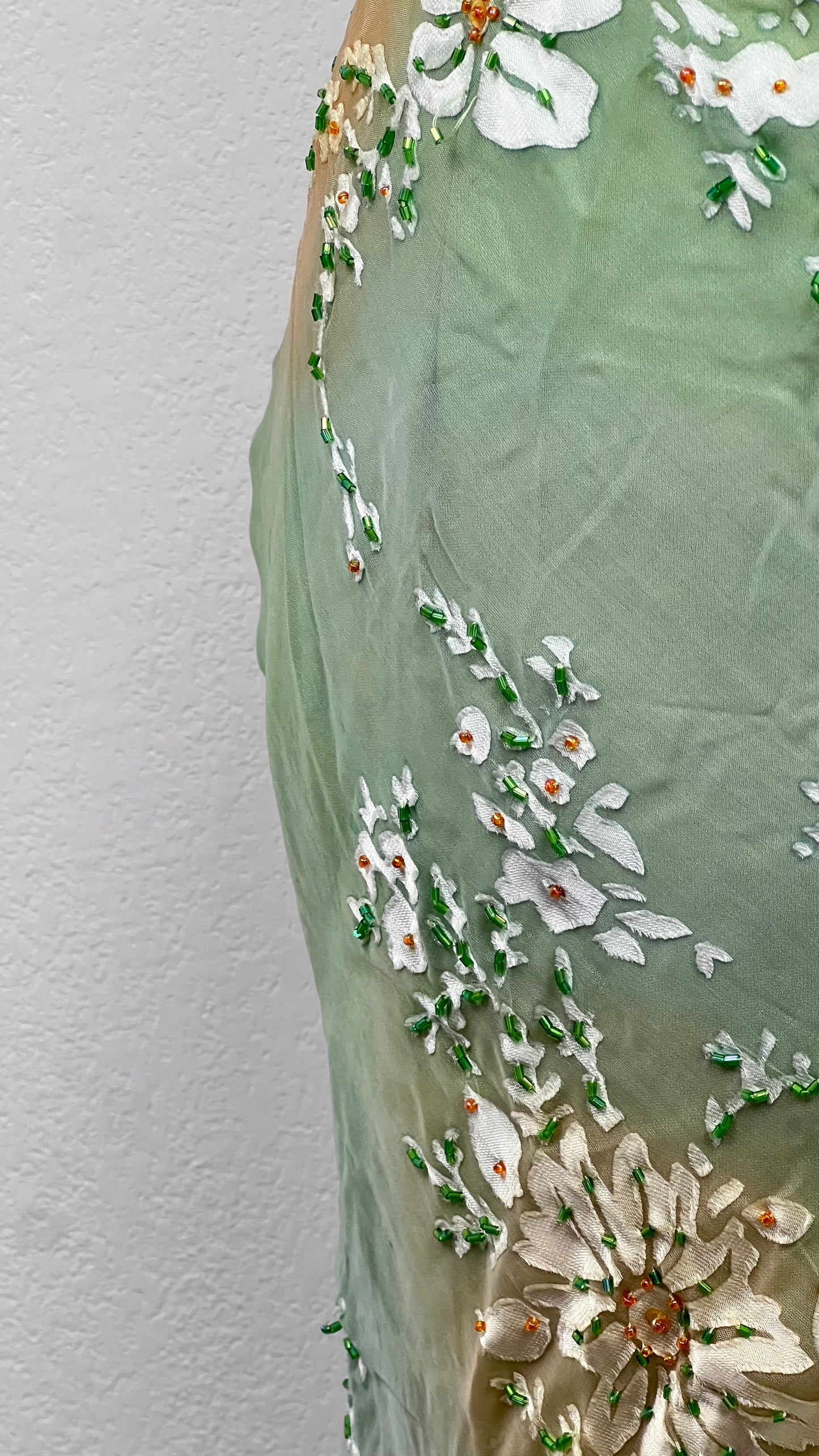 Spring Whisper Silk Dress