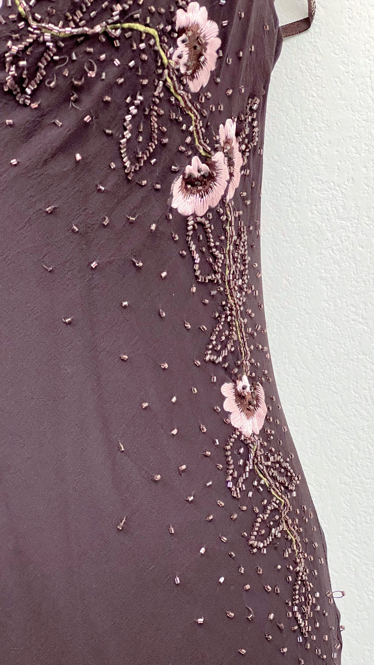 Midnight Blossom Gown