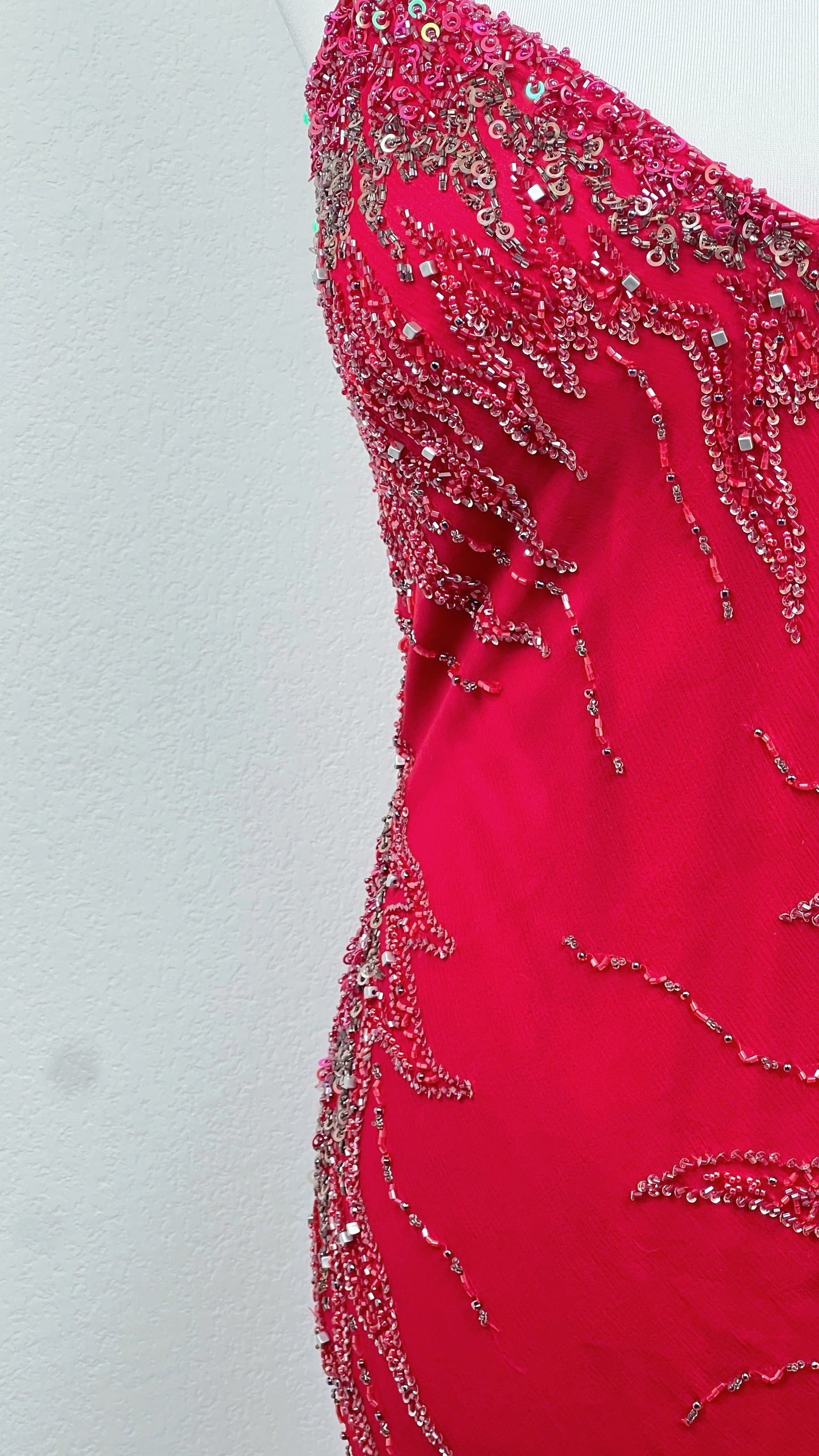 The Crimson Flame Gown