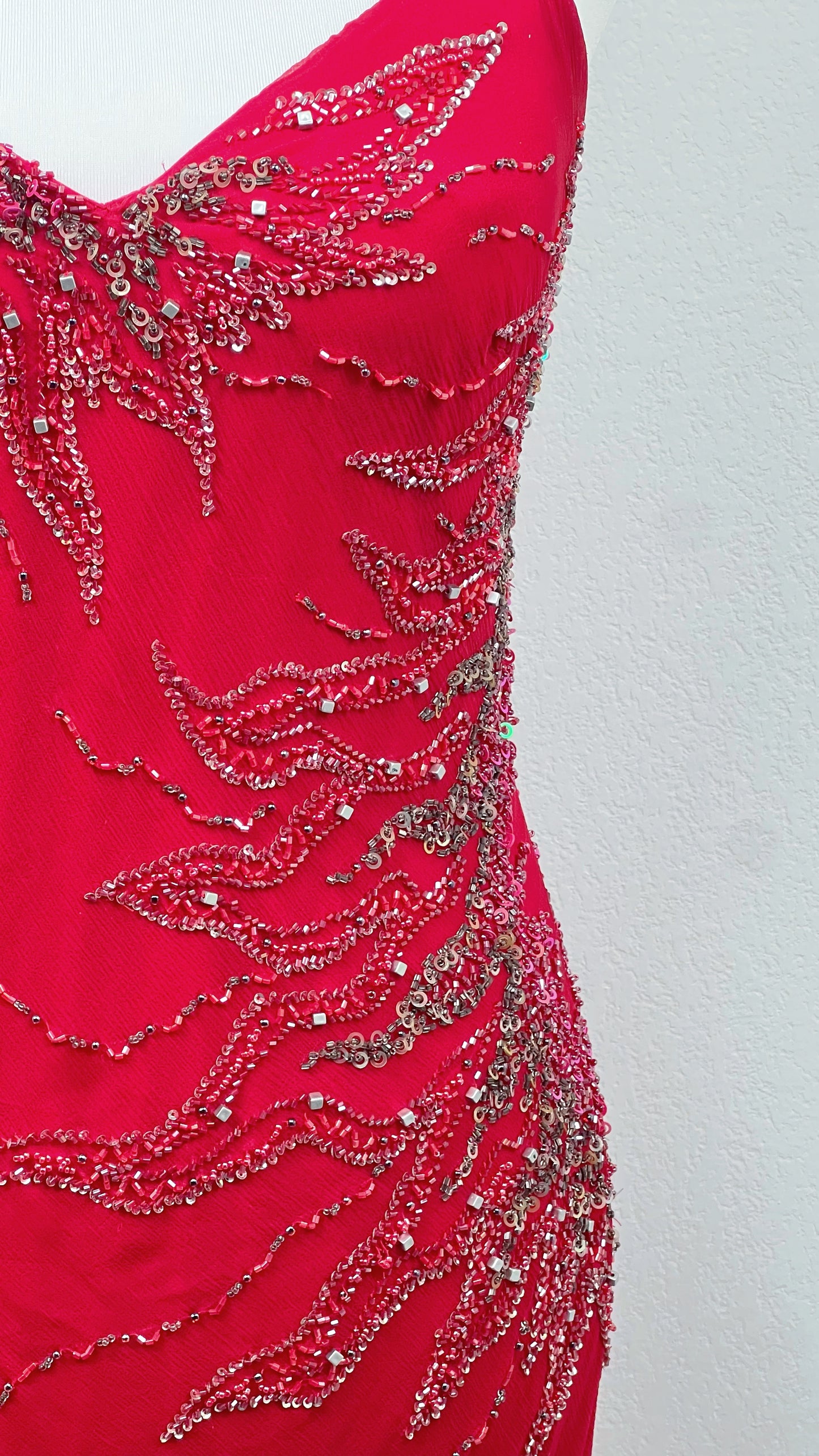 The Crimson Flame Gown