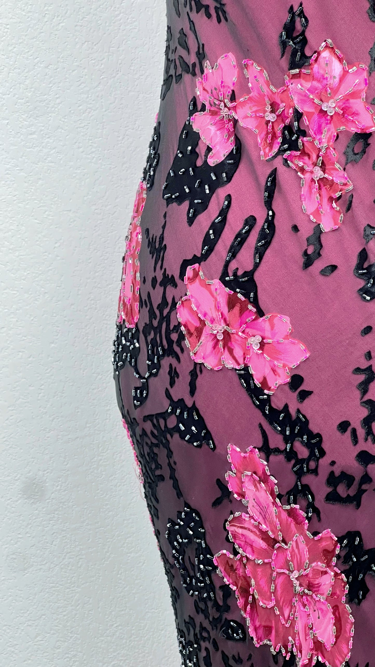 The Midnight Blossom Gown