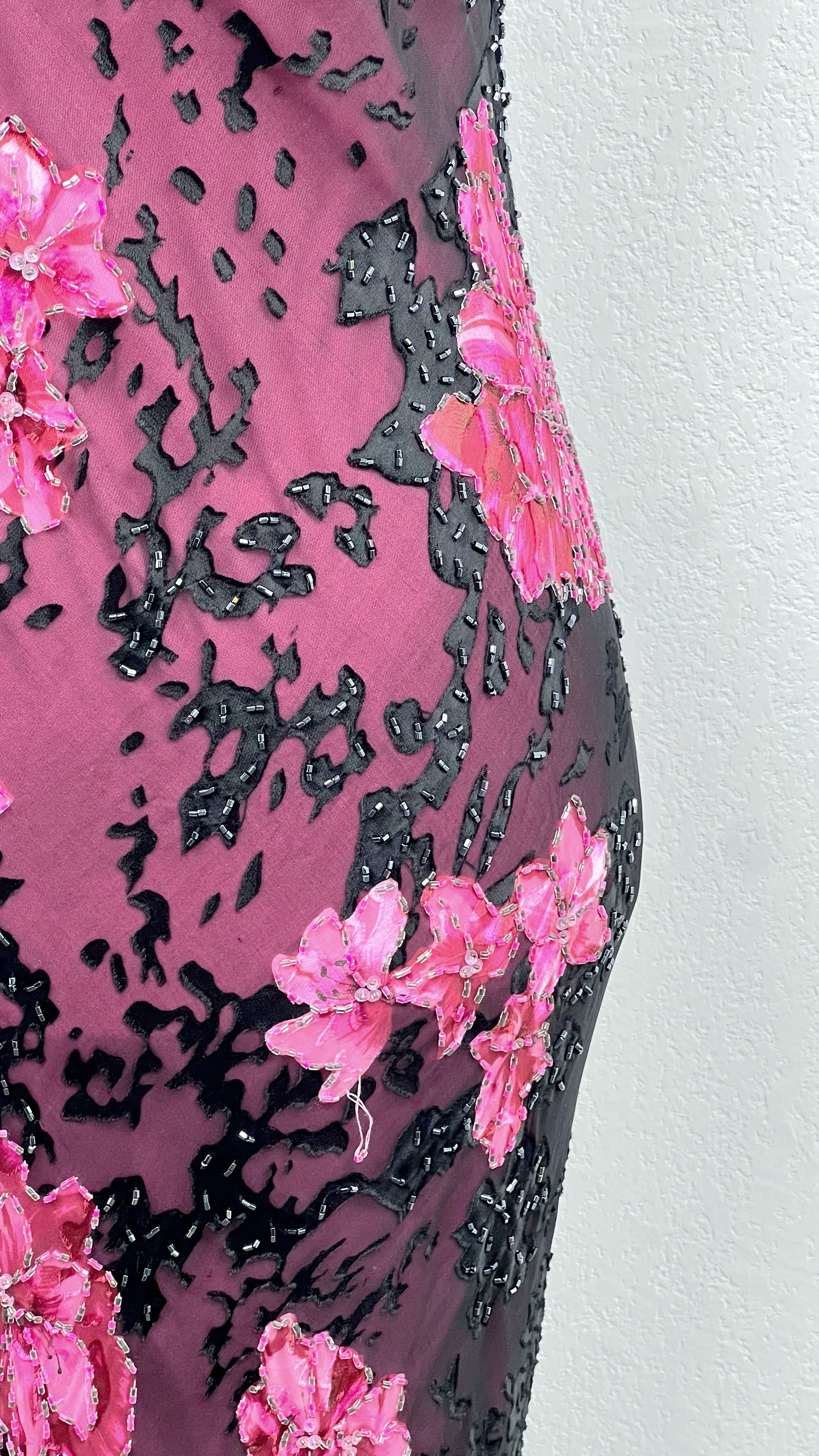 The Midnight Blossom Gown