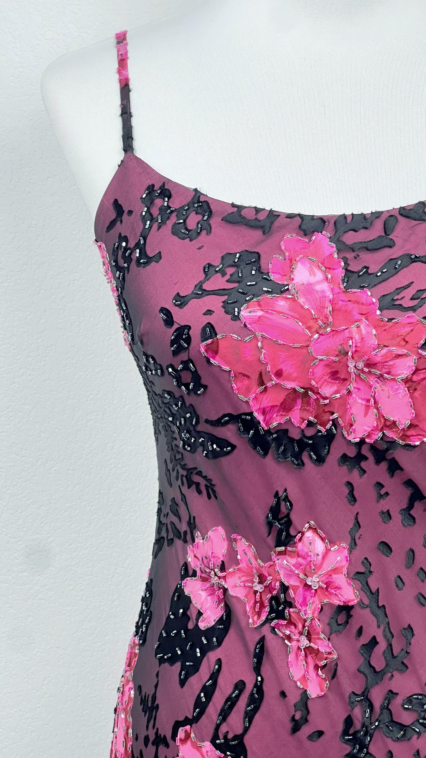 The Midnight Blossom Gown
