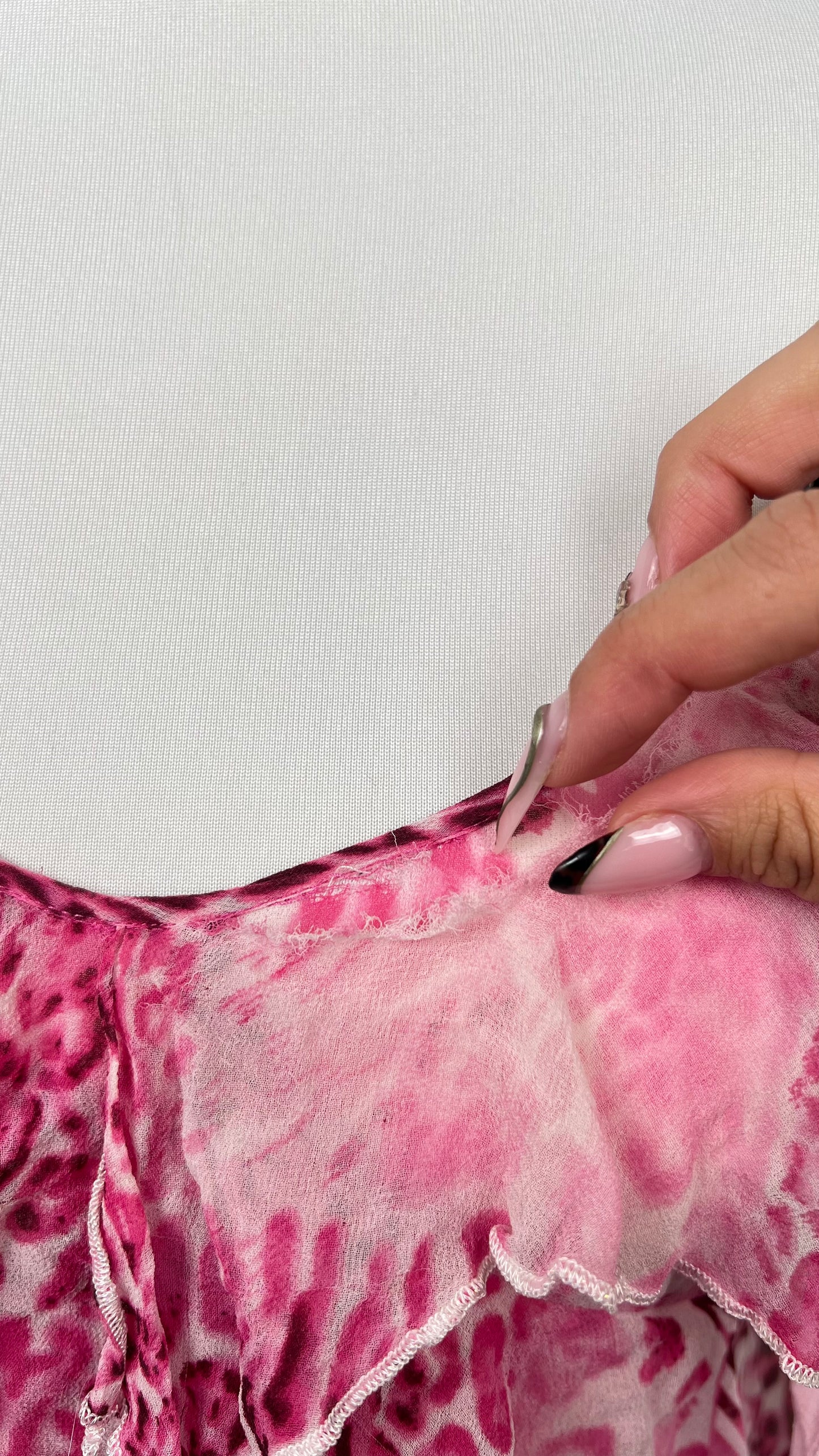 The Pink Cheetah Silk Dress
