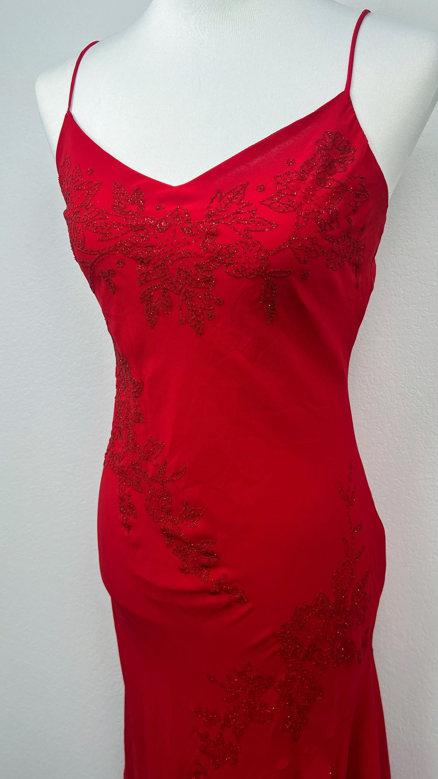 Crimson Muse Dress