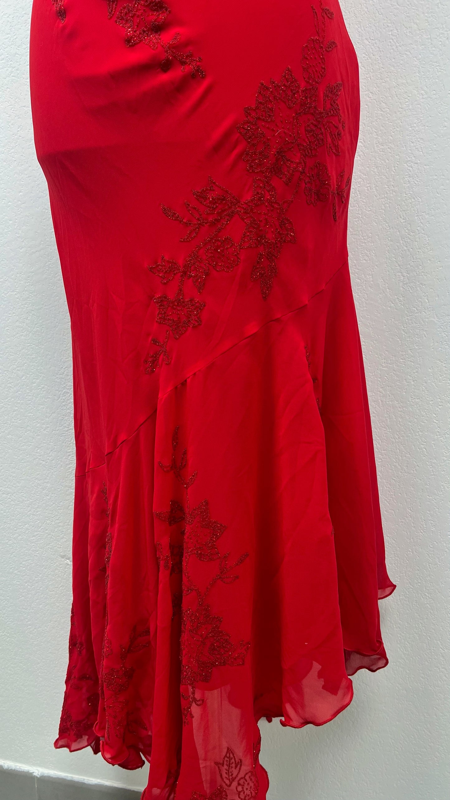 Crimson Muse Dress