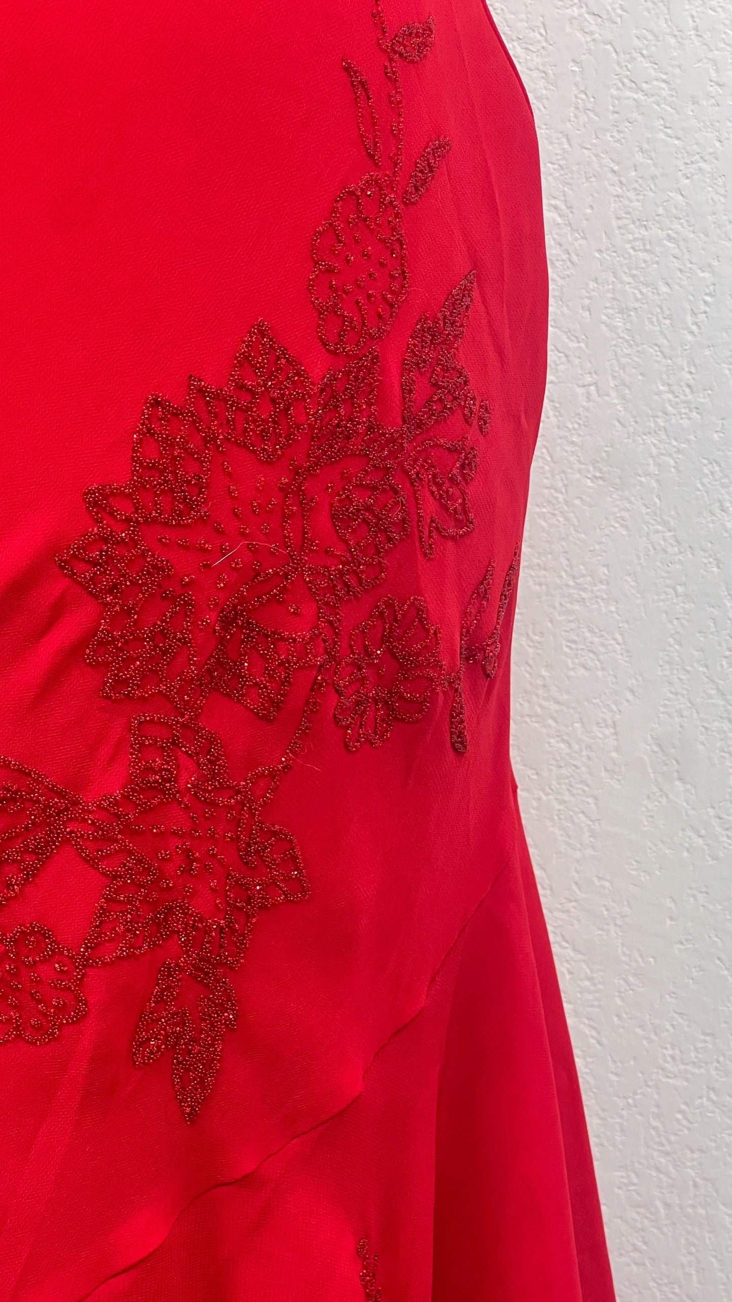 Crimson Muse Dress