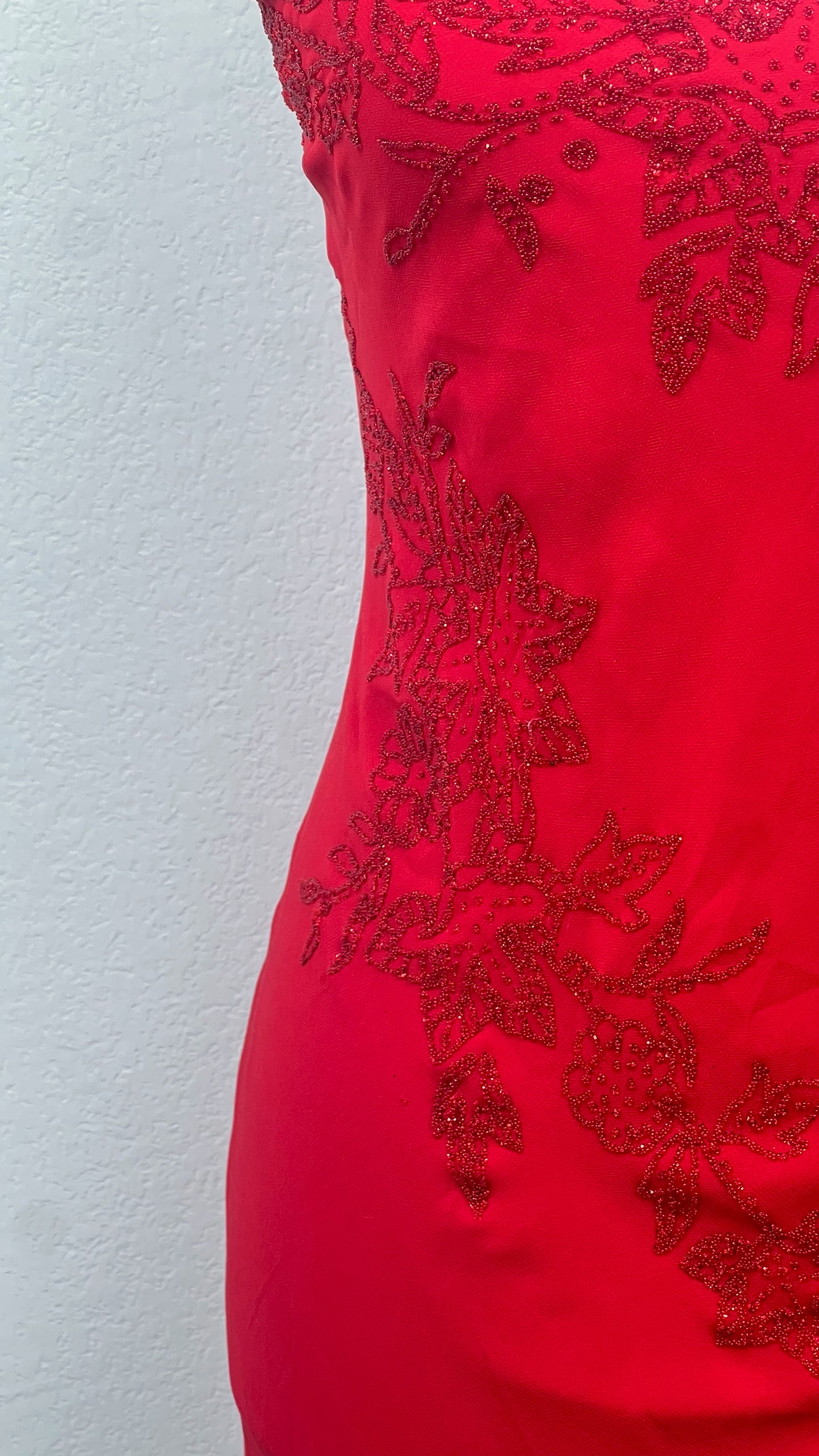 Crimson Muse Dress