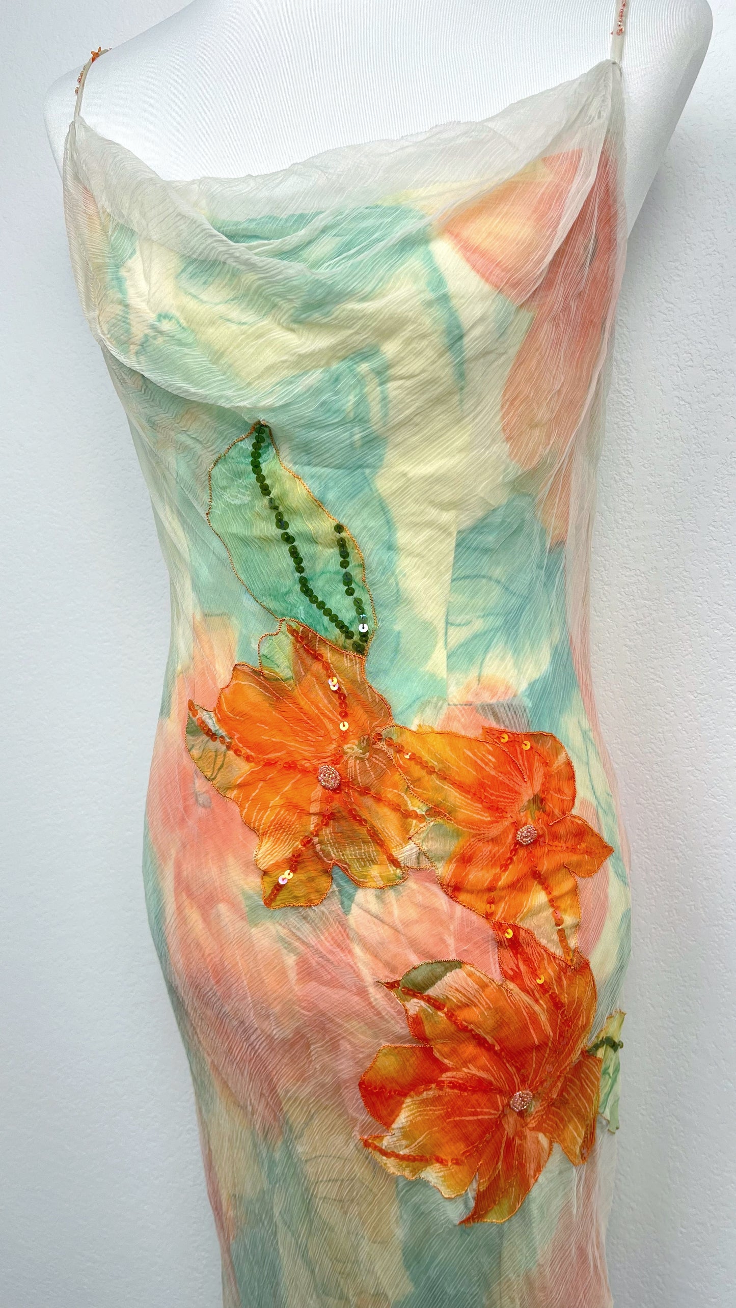 Peach Blossom Derhy Dress