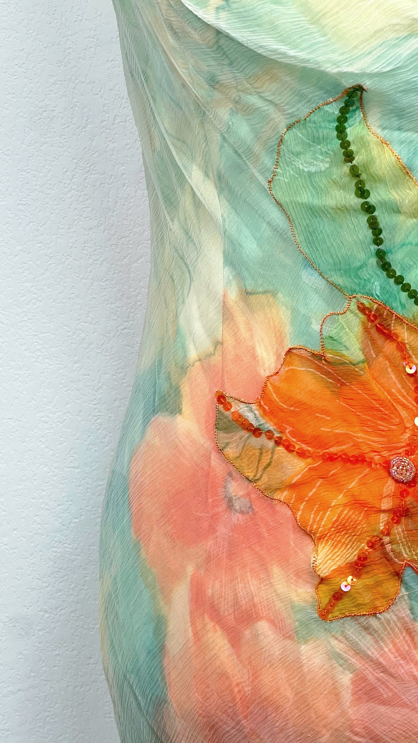 Peach Blossom Derhy Dress