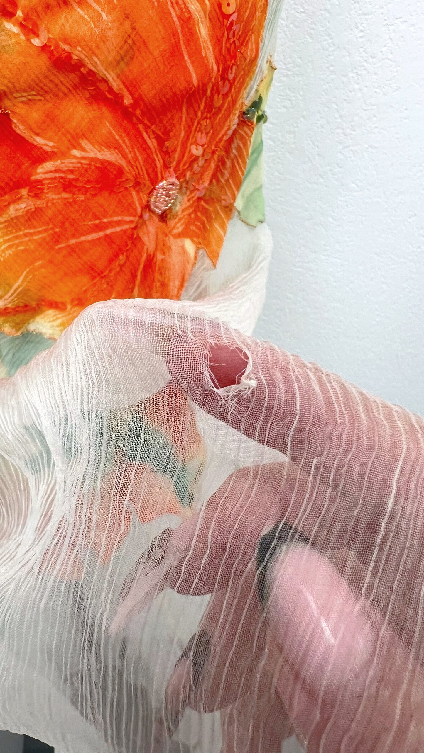 Peach Blossom Derhy Dress