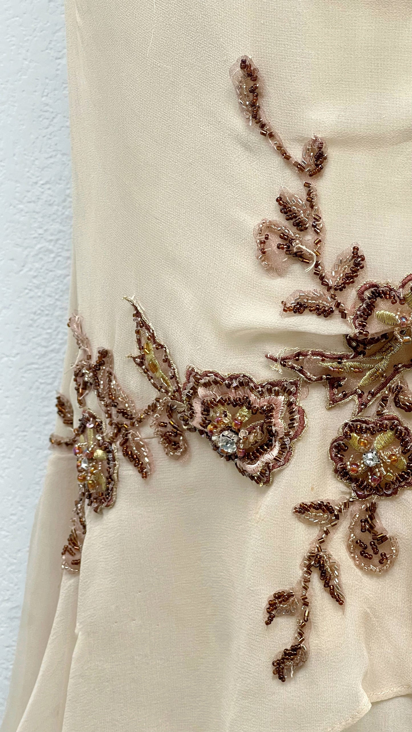 Mocha Bloom Gown