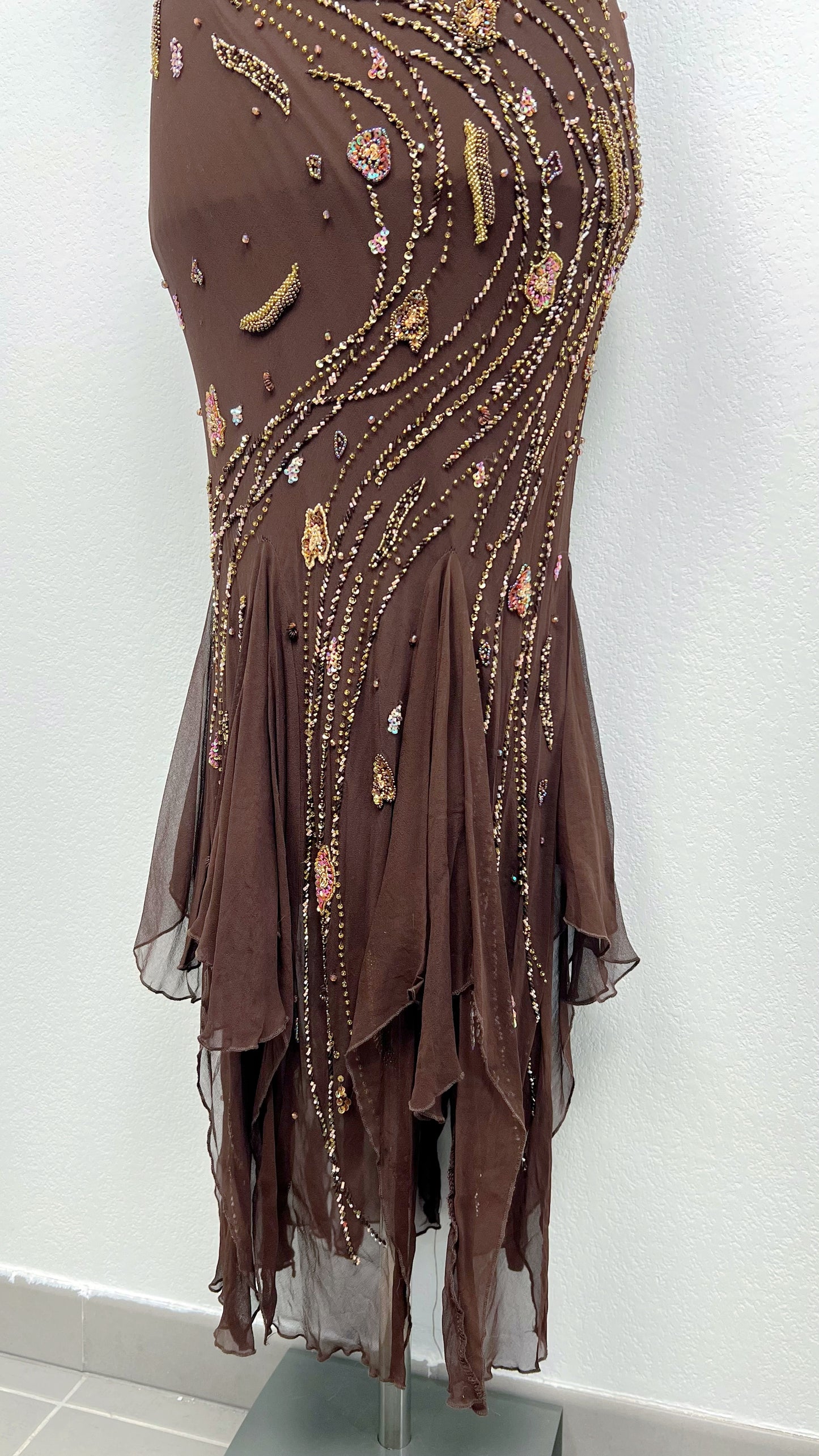 The Golden Dusk Nymph Dress
