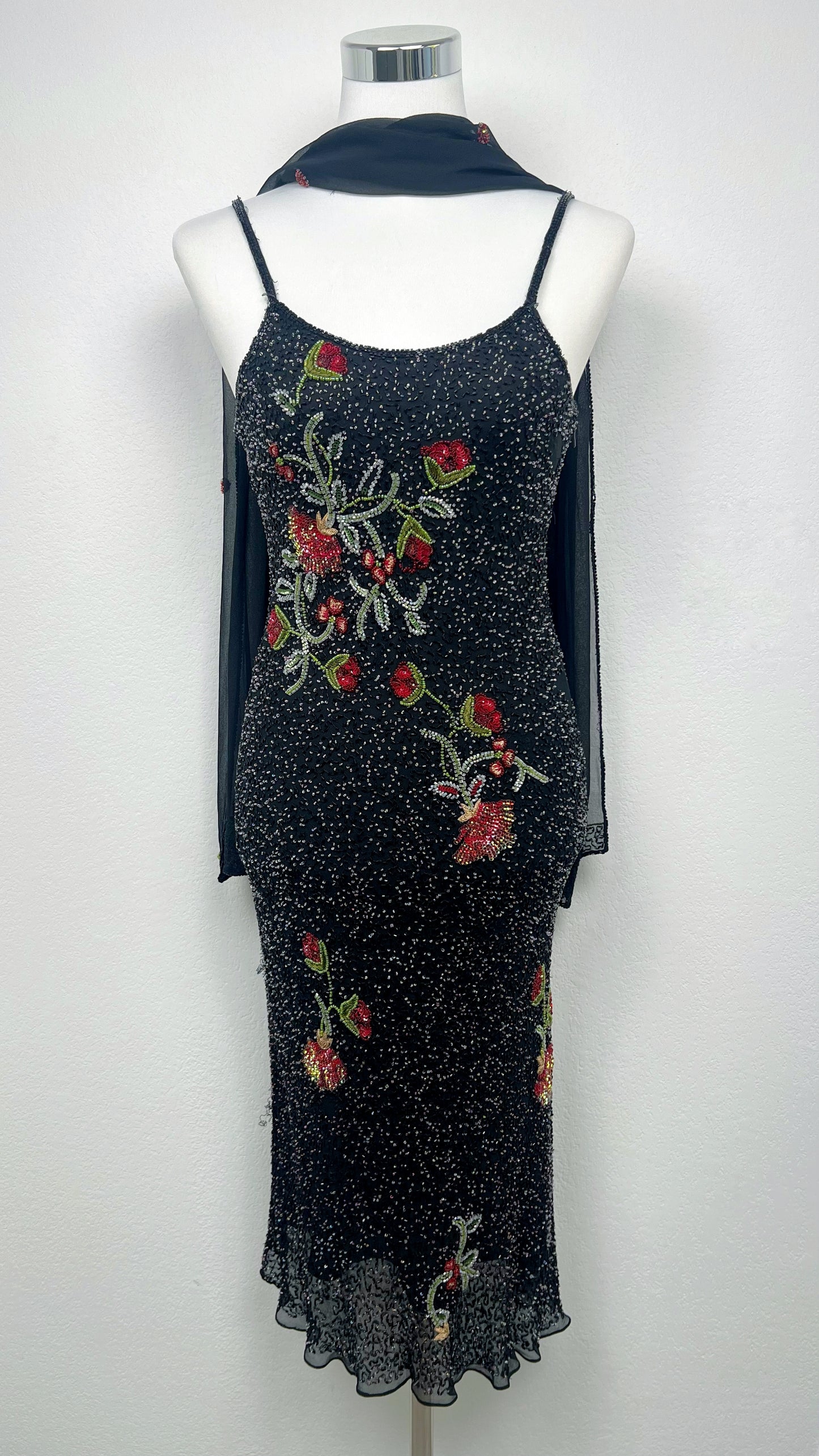 Aftershock RARE Midnight Rose Gown