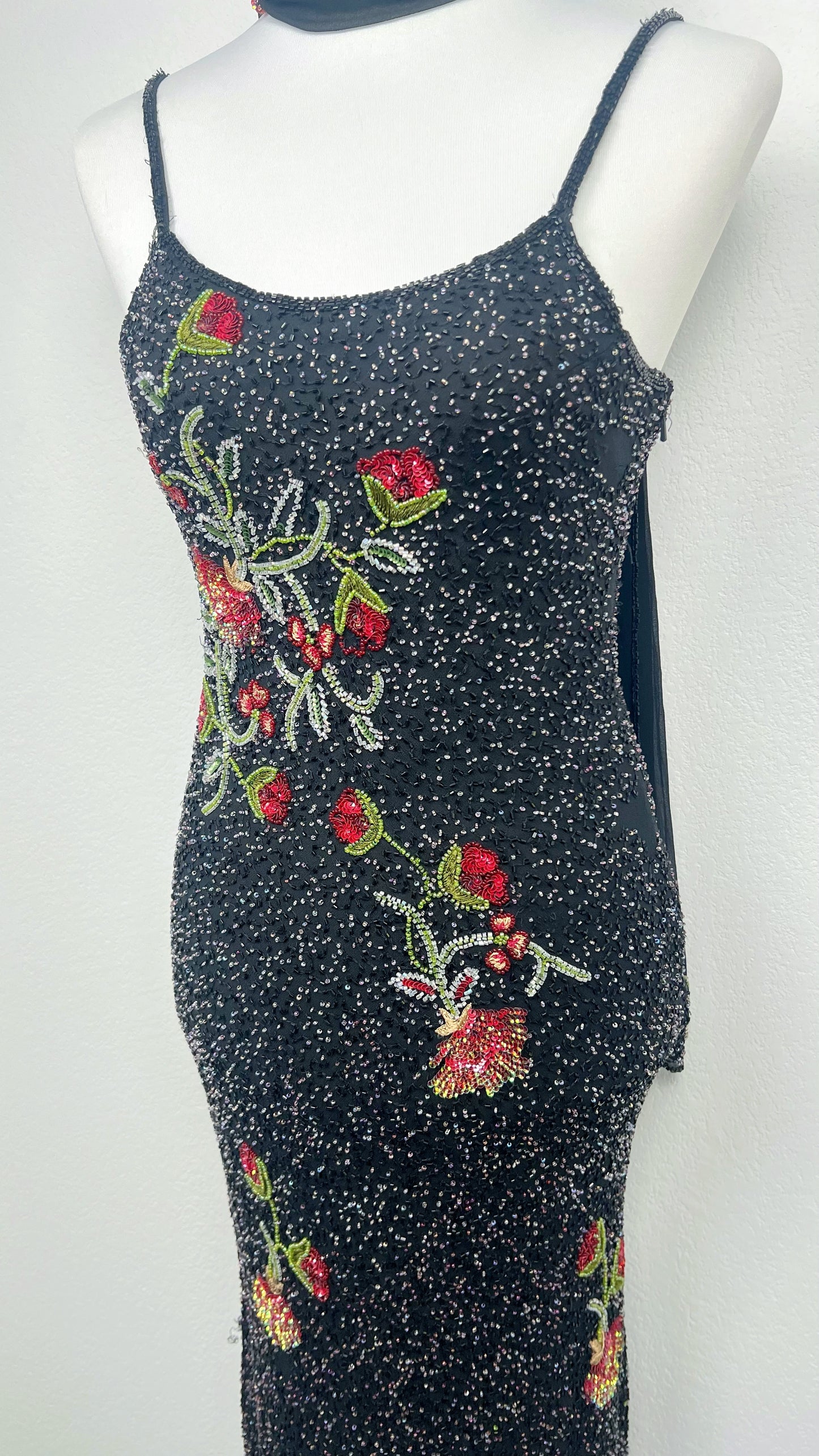Aftershock RARE Midnight Rose Gown