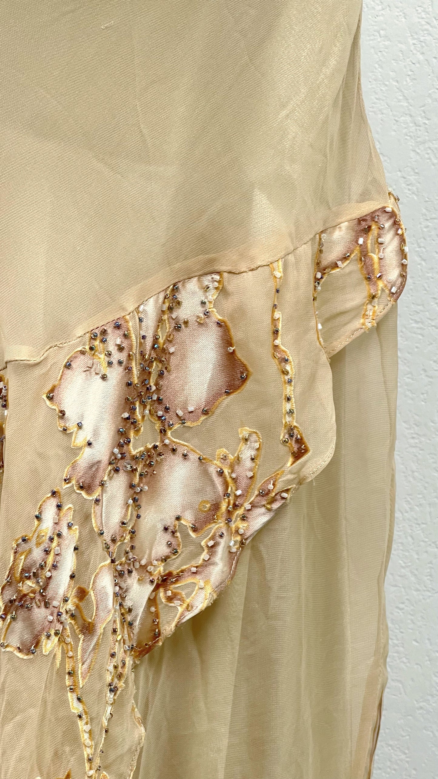 Golden Petal Gown