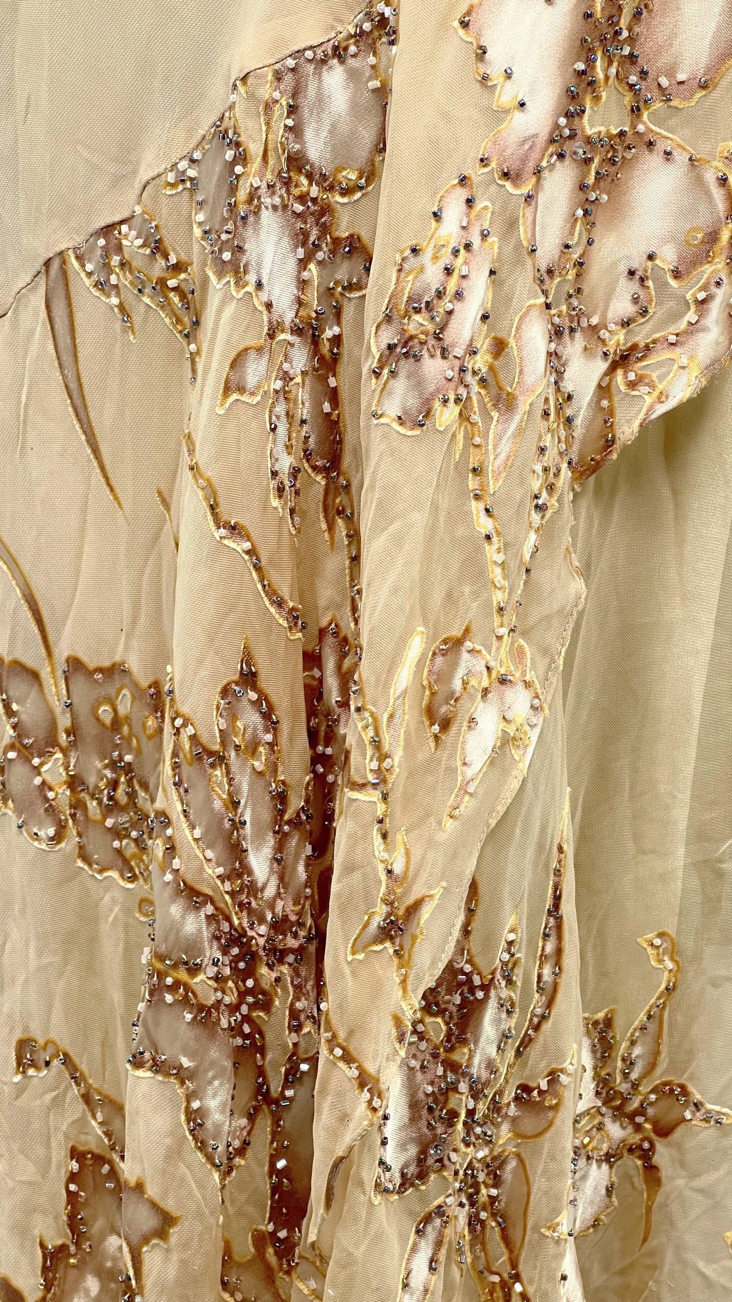 Golden Petal Gown