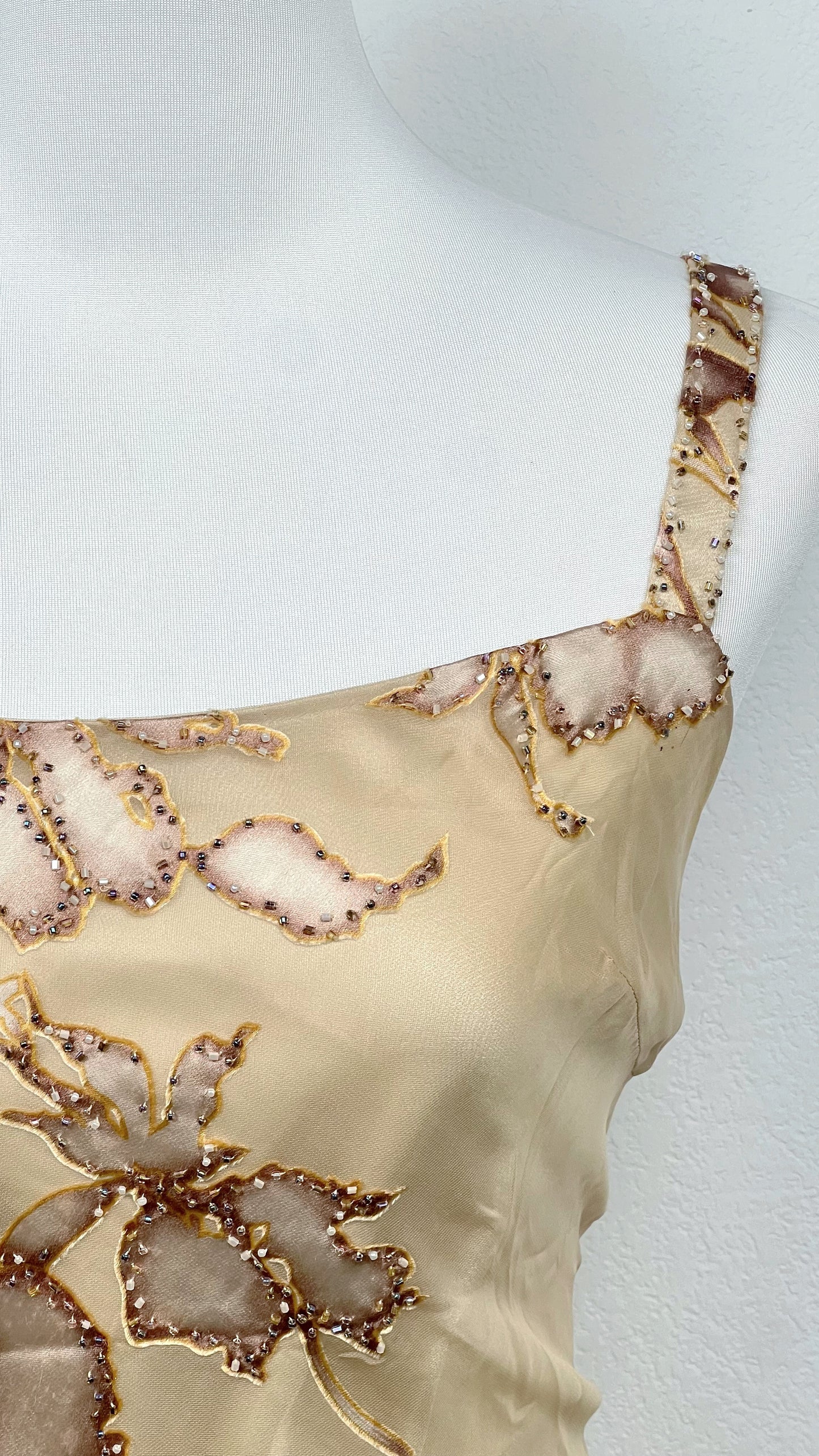 Golden Petal Gown