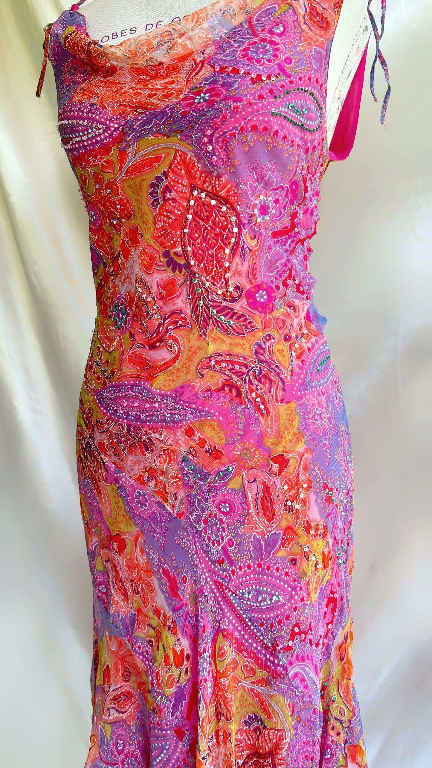 Wild Sunset Derhy Paisley Dress