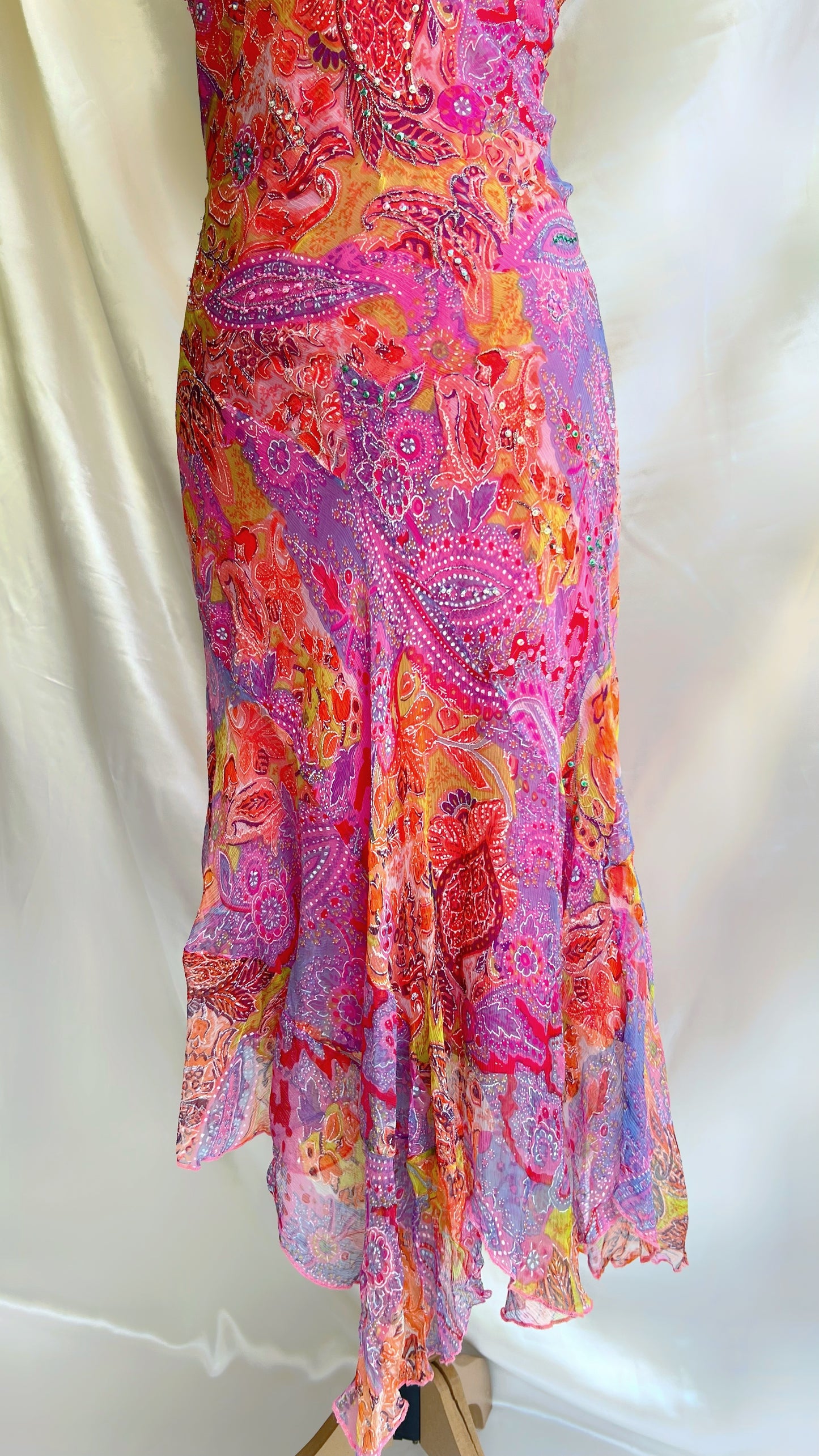 Wild Sunset Derhy Paisley Dress
